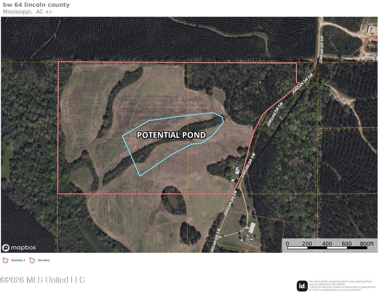64+- Pastureland West Lincoln School Smithdale MS