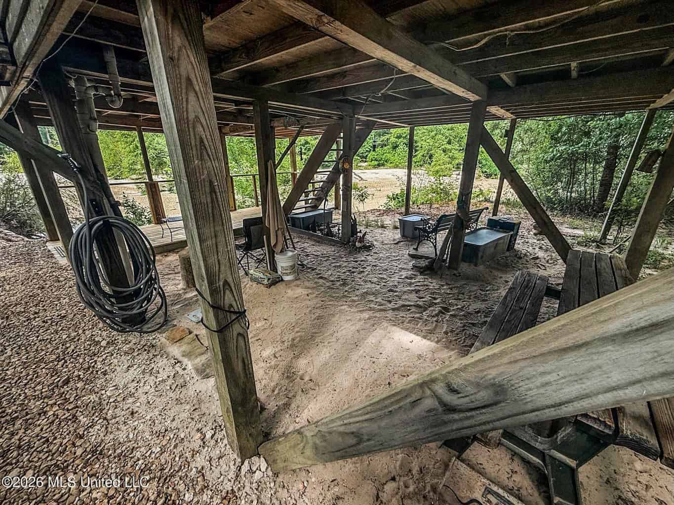 23 Acres of Riverfront Property with Sand Bar and Cabins