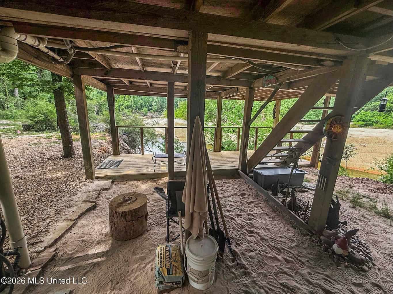 23 Acres of Riverfront Property with Sand Bar and Cabins