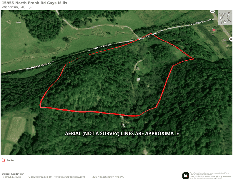 SW Wisconsin Country Home, 30.53 Wooded Acres (Driftless Region)