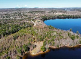 Riverfront Property with 16 Acres – Medway, Maine
