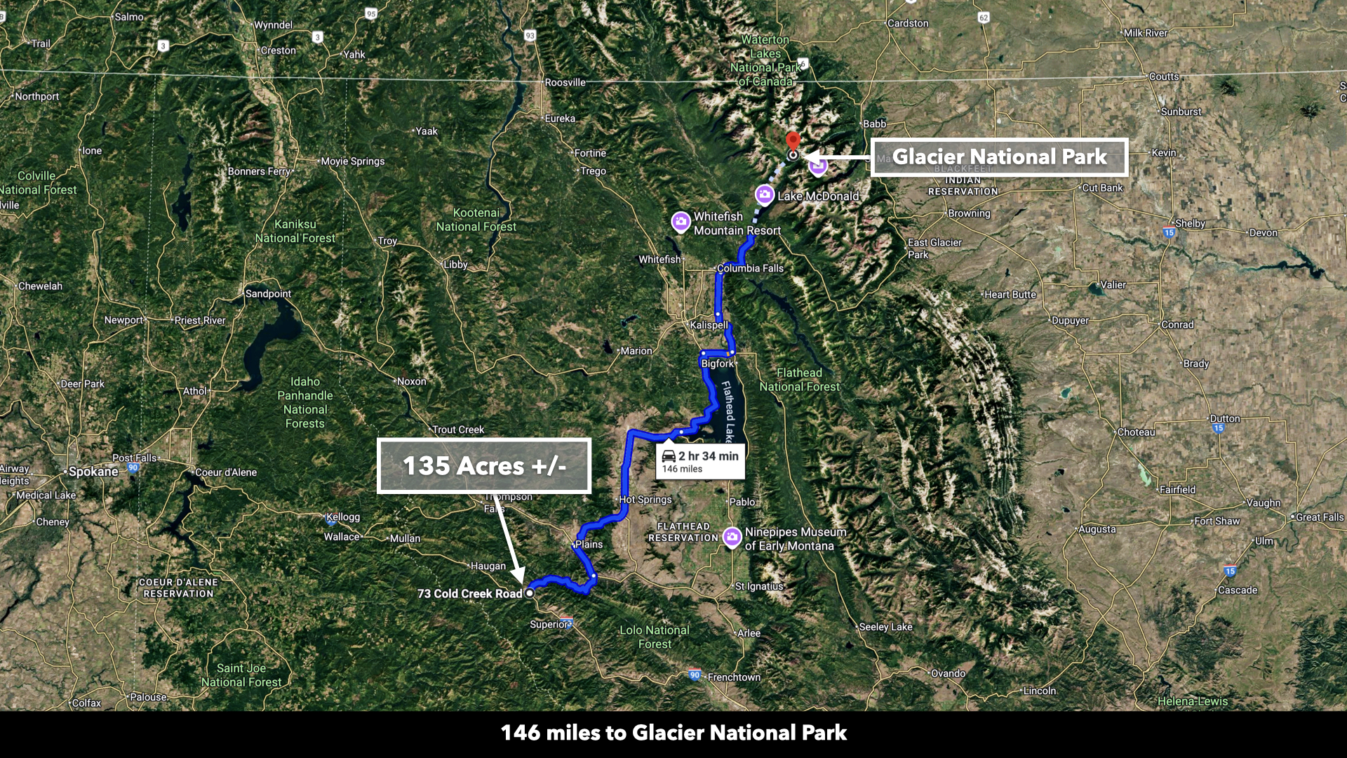 Riverfront Acreage For Sale in St. Regis, Montana