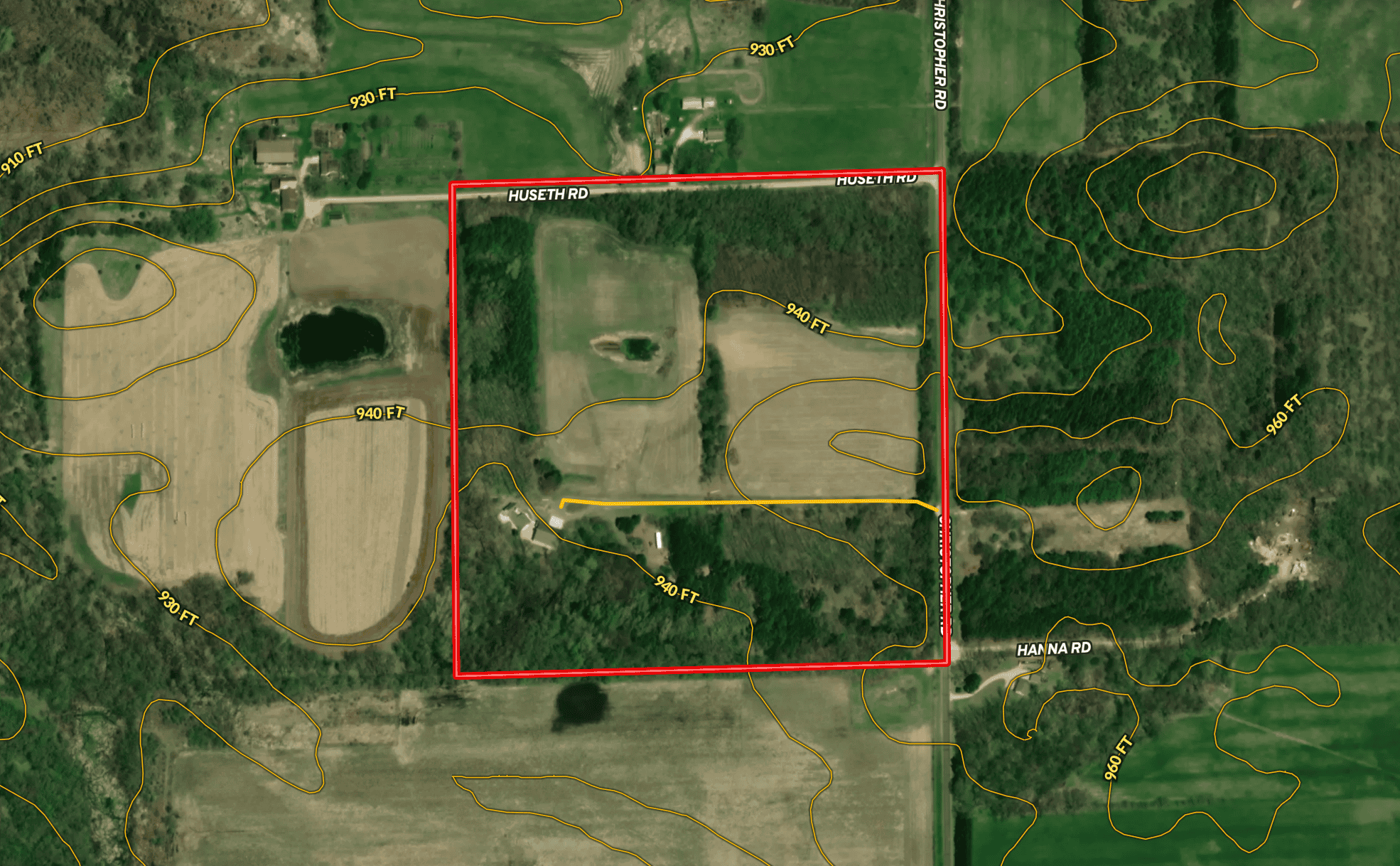 40-Acre Country Estate with Premier Hunting Habitat | Town of Lowville | Columbia County, Wisconsin