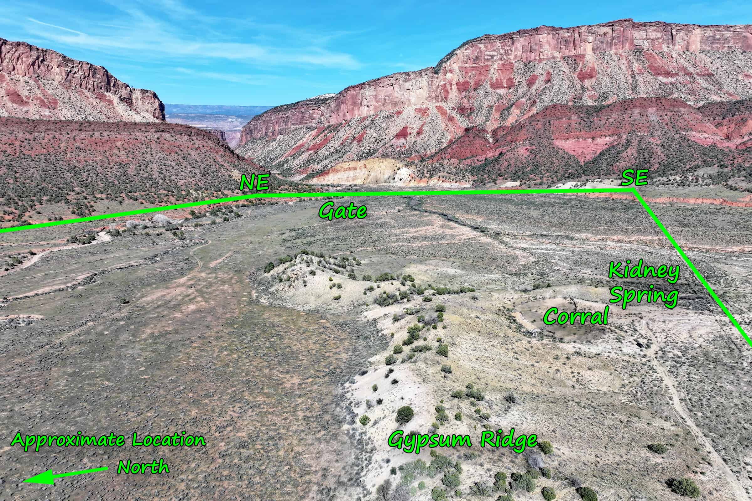 Acreage for Sale Gateway, Colorado