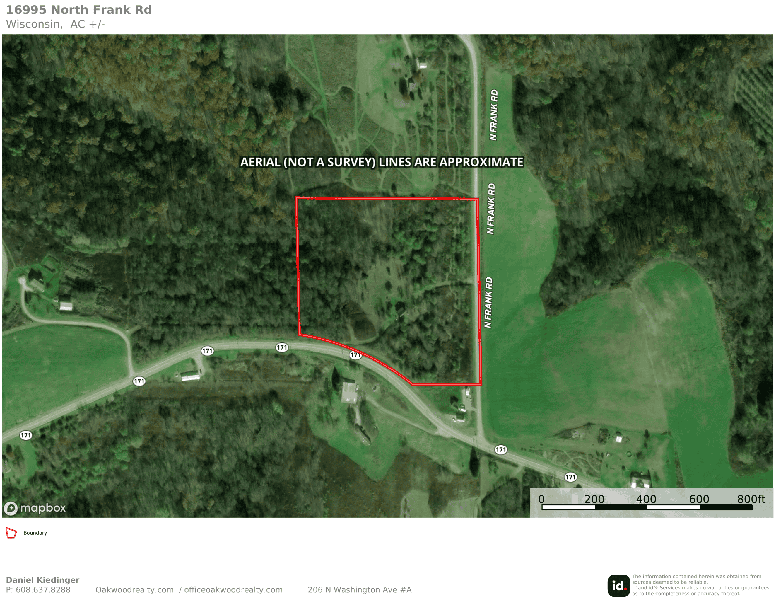 Log Cabin in SW Wisconsin Driftless Region on 10 Acres