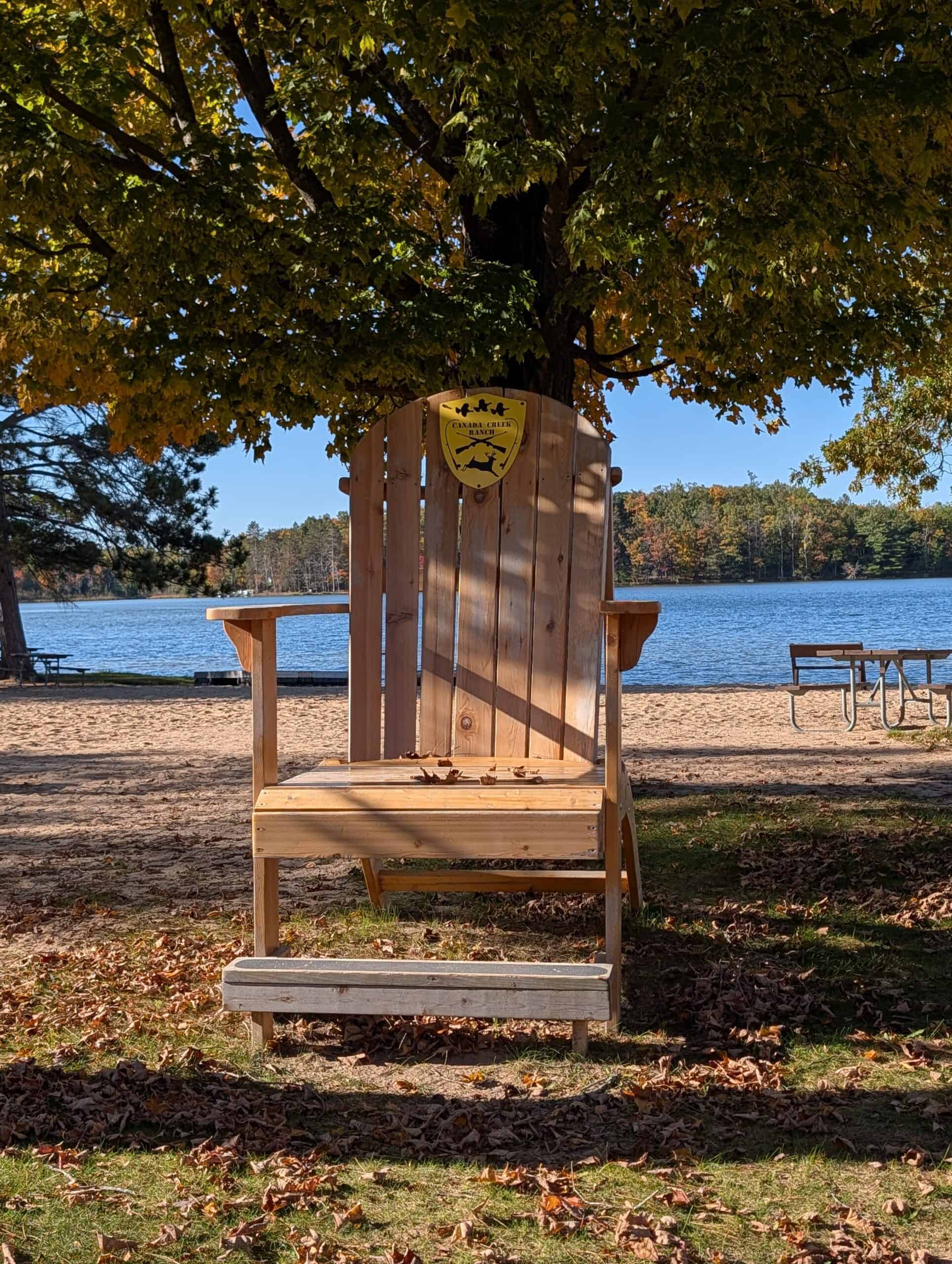 Waterfront A-Frame Cabin in Canada Creek Ranch Atlanta MI