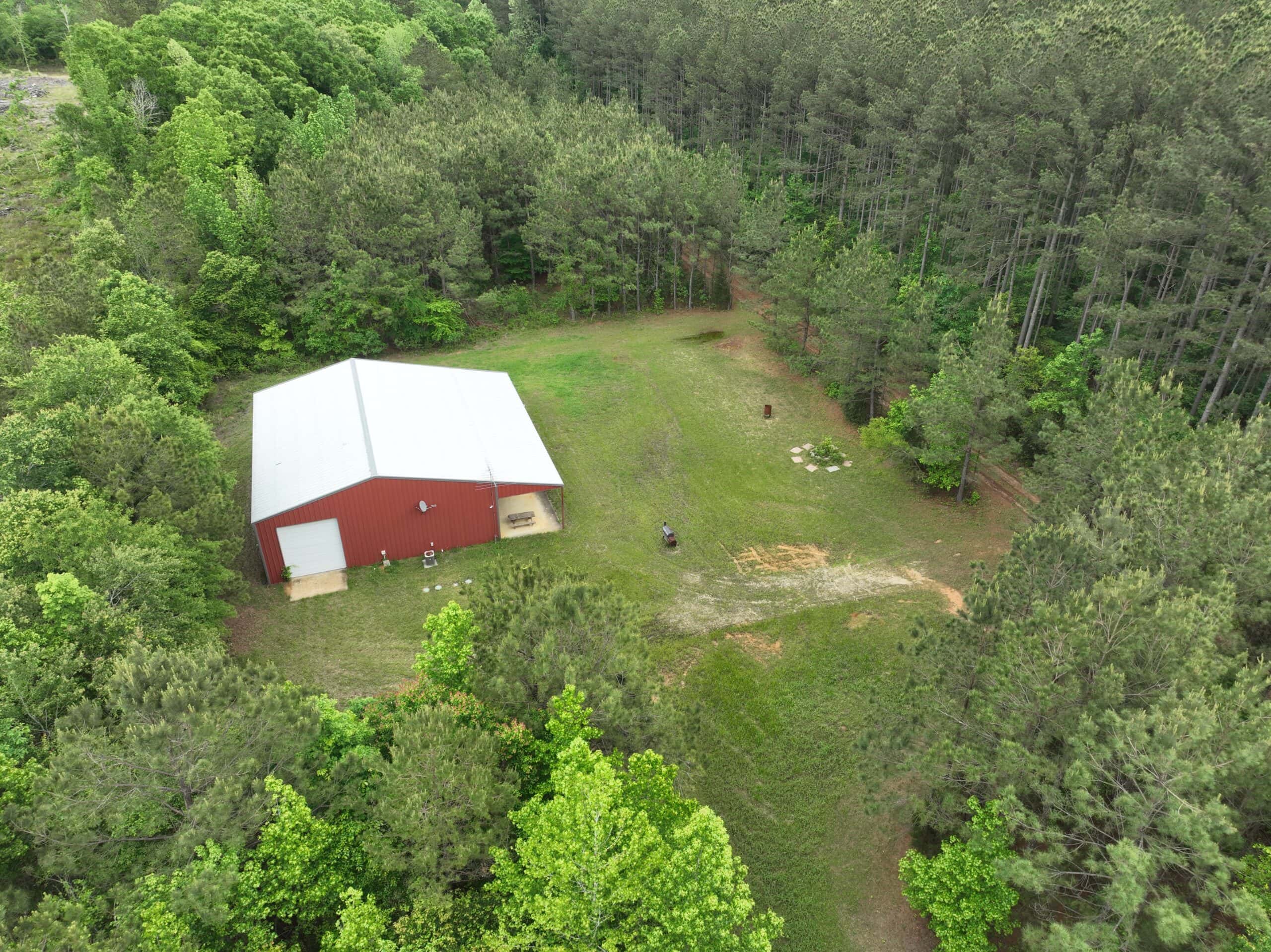 250 Acres Cass County Hunting Land | Shop & Living Quarters