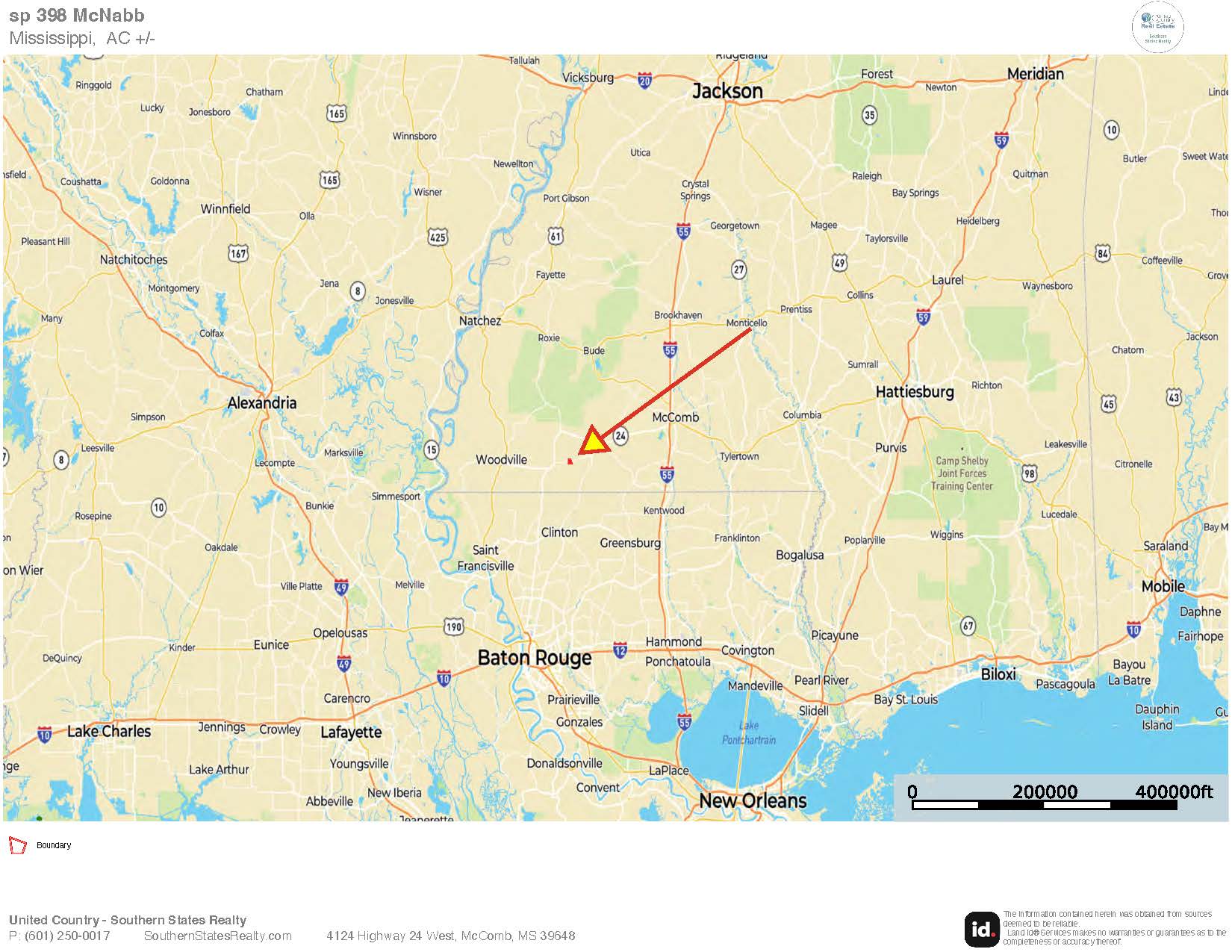 Hunting and Recreational Land for Sale in Amite County, Miss