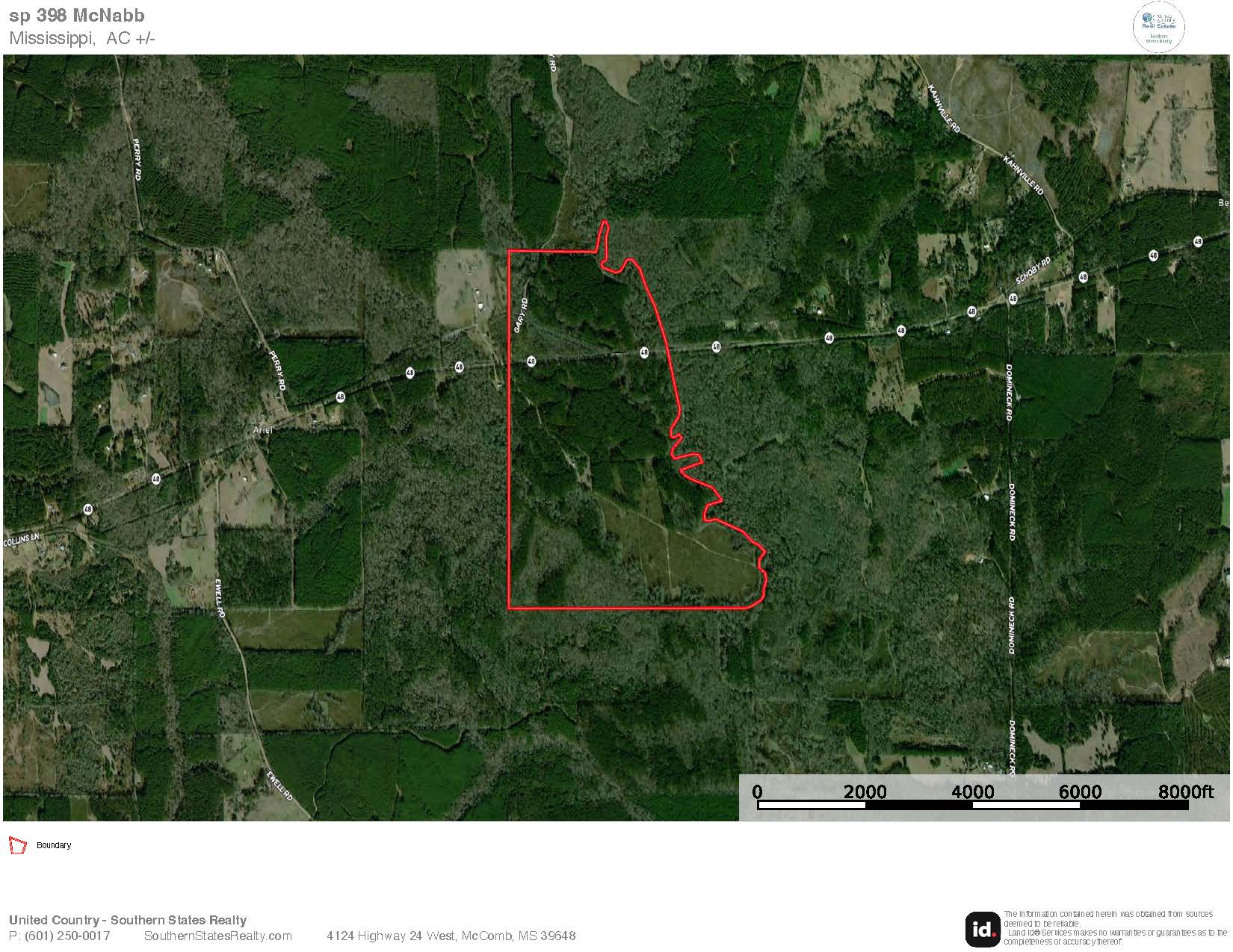 Hunting and Recreational Land for Sale in Amite County, Miss