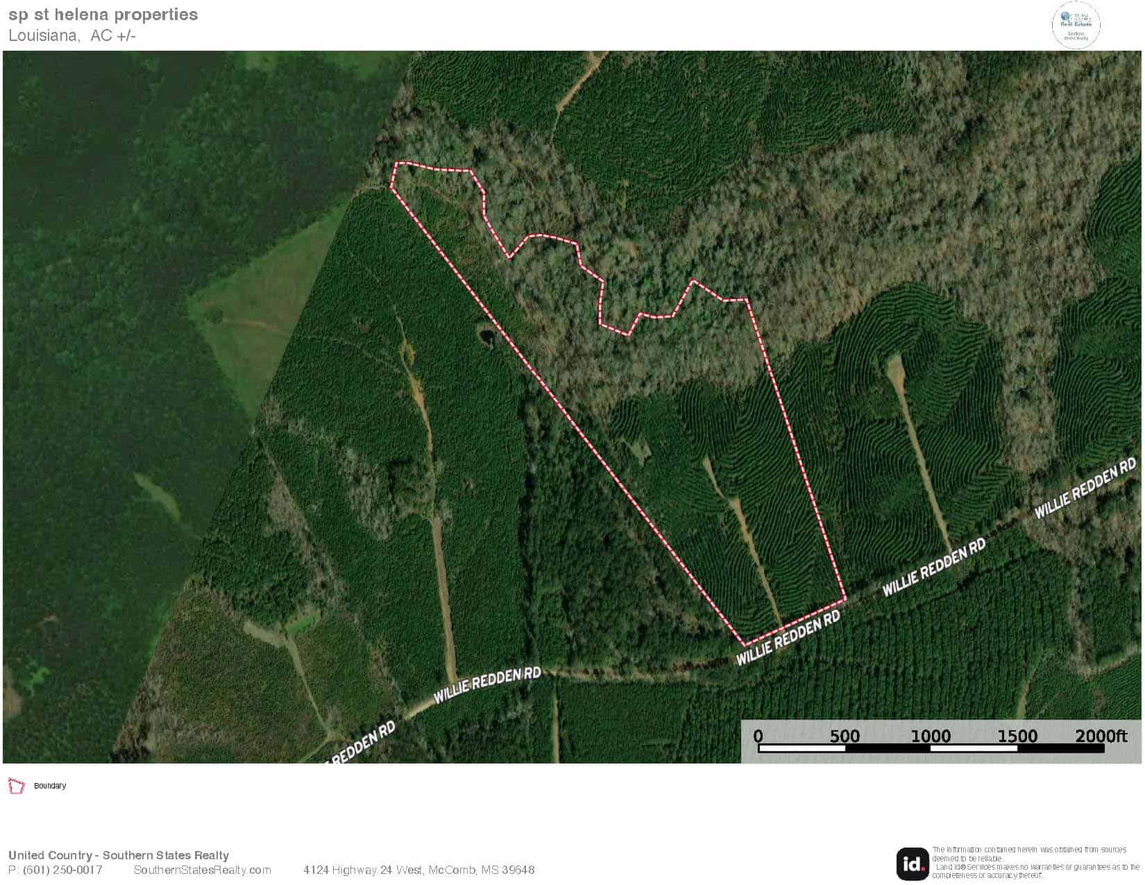 46 Acres in St. Helena Parish, LA Hunting Property for Sale