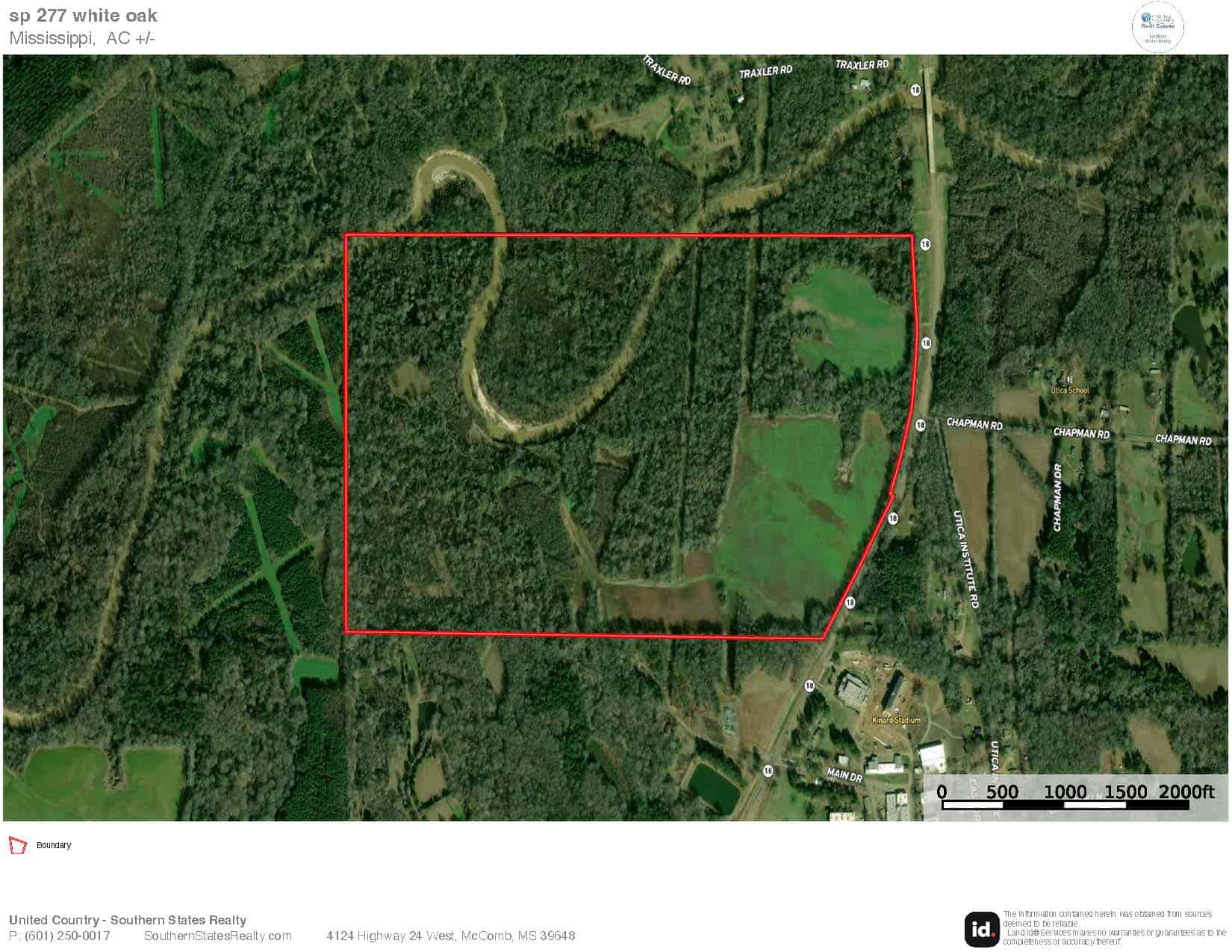 266± Acres Hinds/Copiah Line with Creek and Income