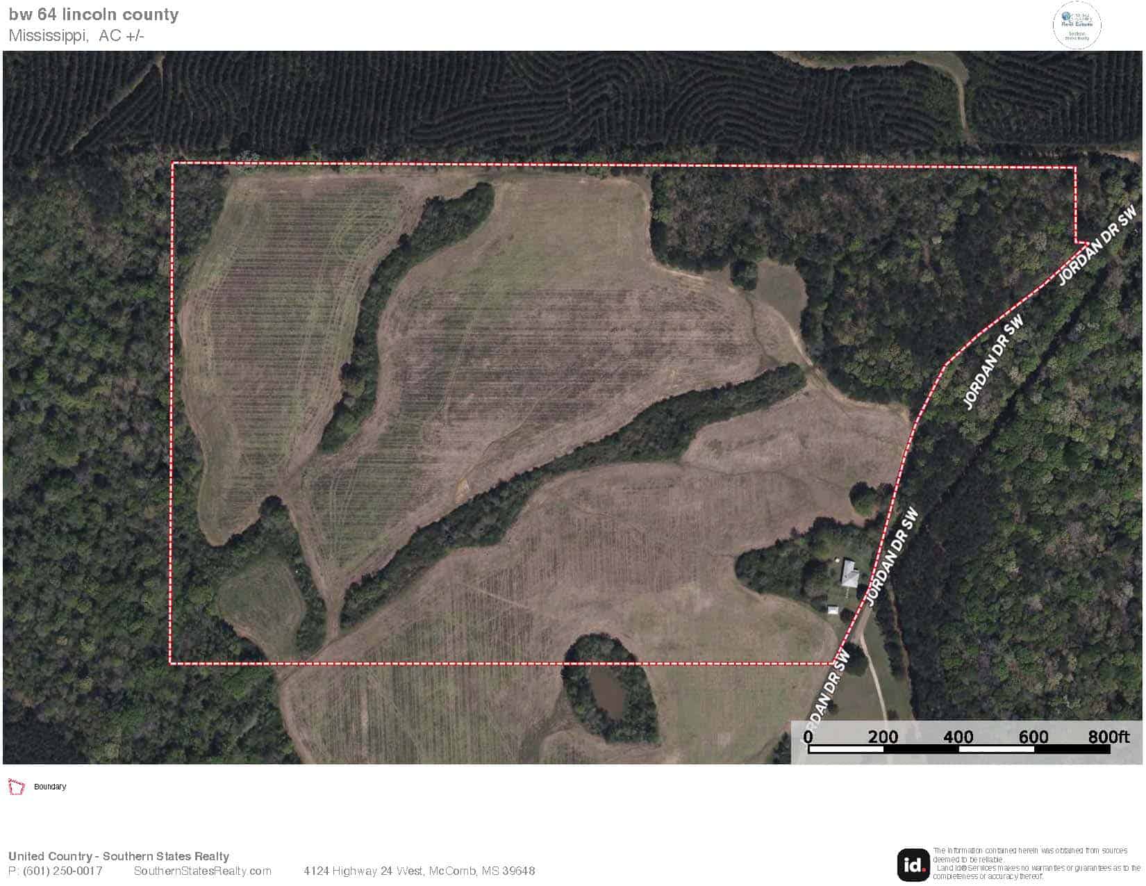 64+- Pastureland West Lincoln School Smithdale MS