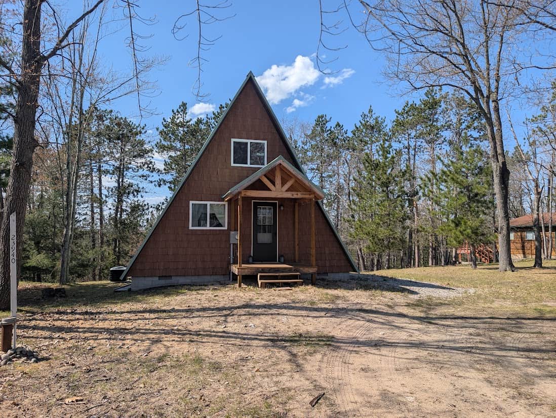 Waterfront A-Frame Cabin in Canada Creek Ranch Atlanta MI