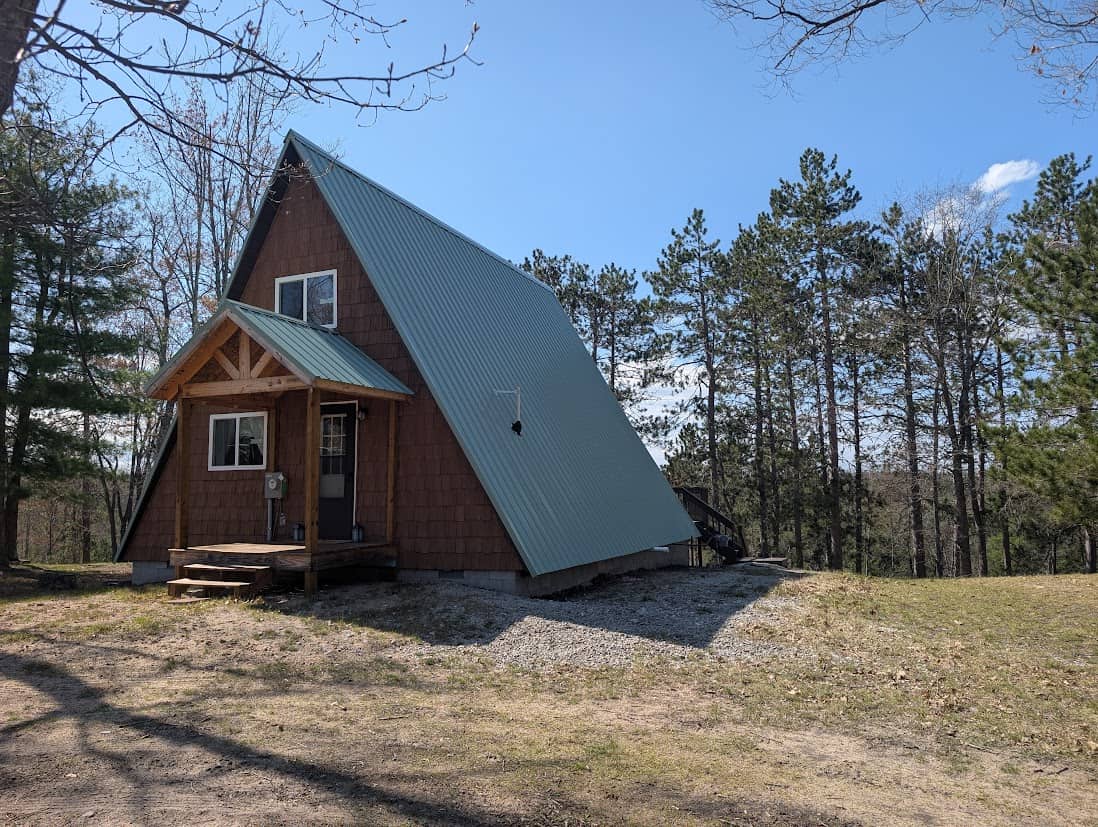 Waterfront A-Frame Cabin in Canada Creek Ranch Atlanta MI