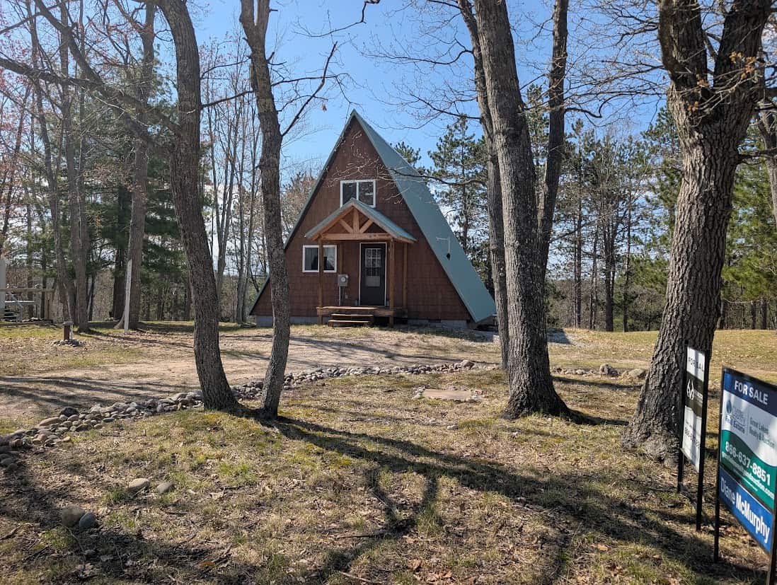 Waterfront A-Frame Cabin in Canada Creek Ranch Atlanta MI