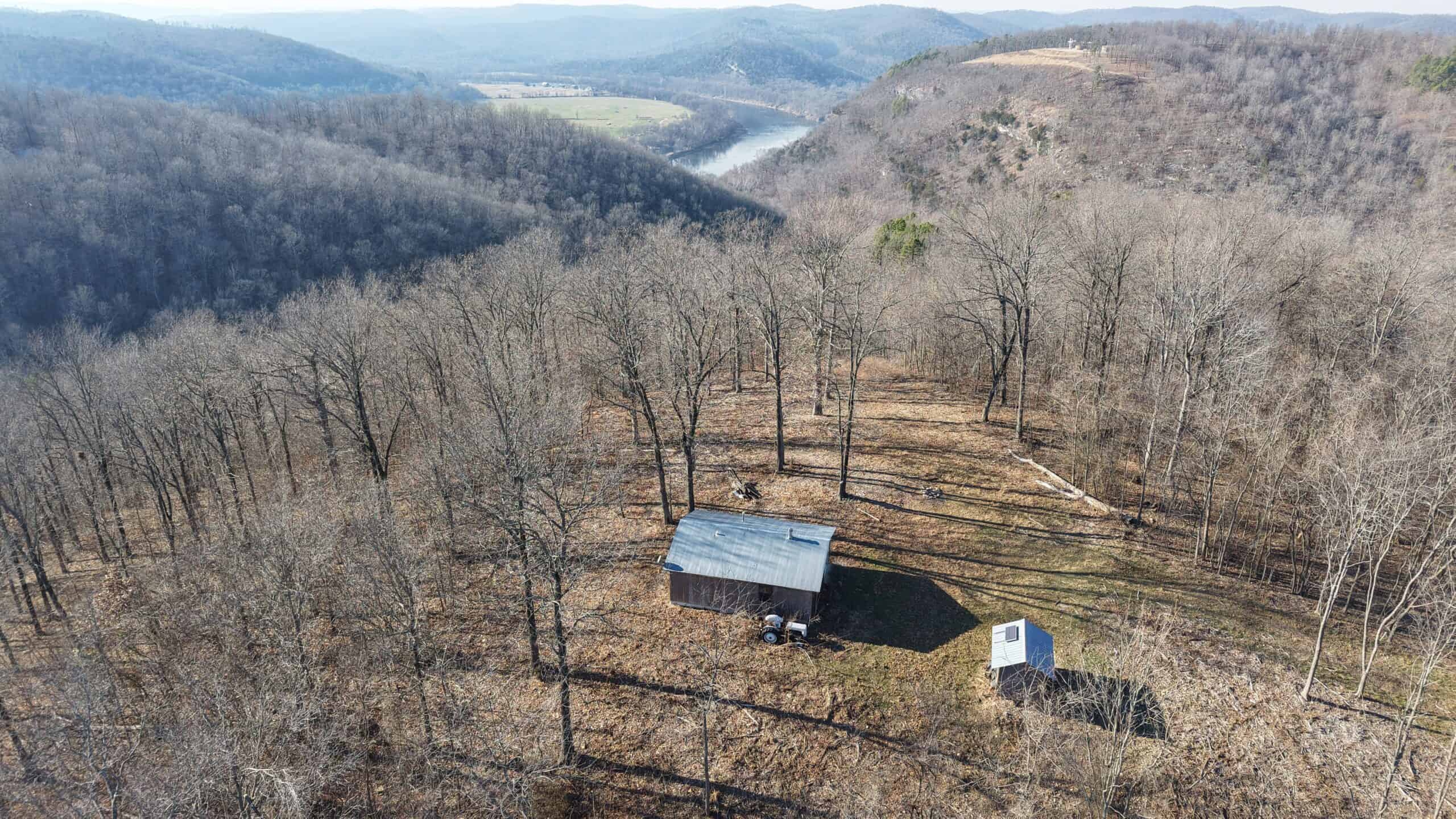 FOREST LAND AND OFF GRID CABIN FOR SALE IN OZARK MOUNTAINS