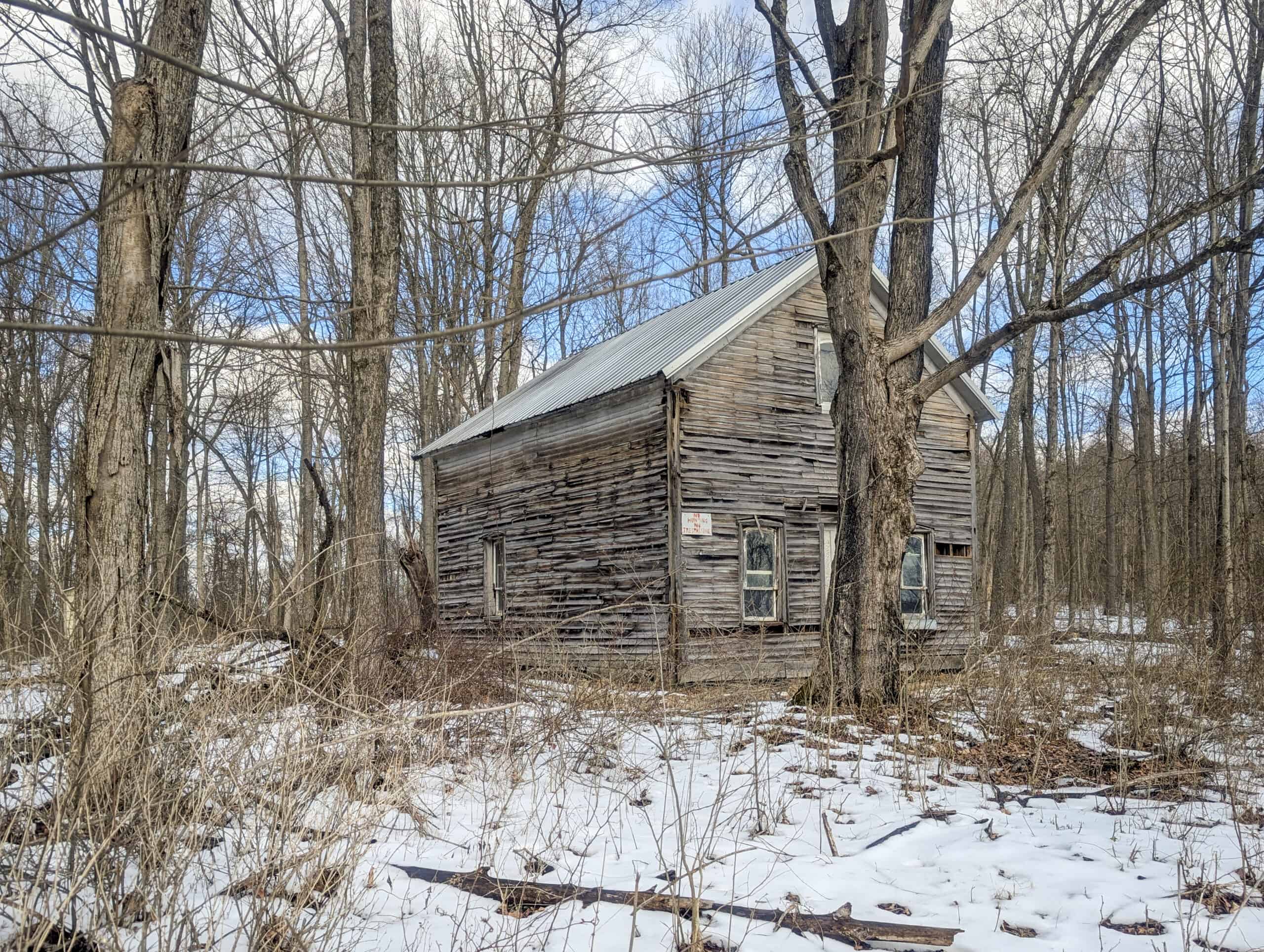 Tract 13 – This old home site along the road with split potential