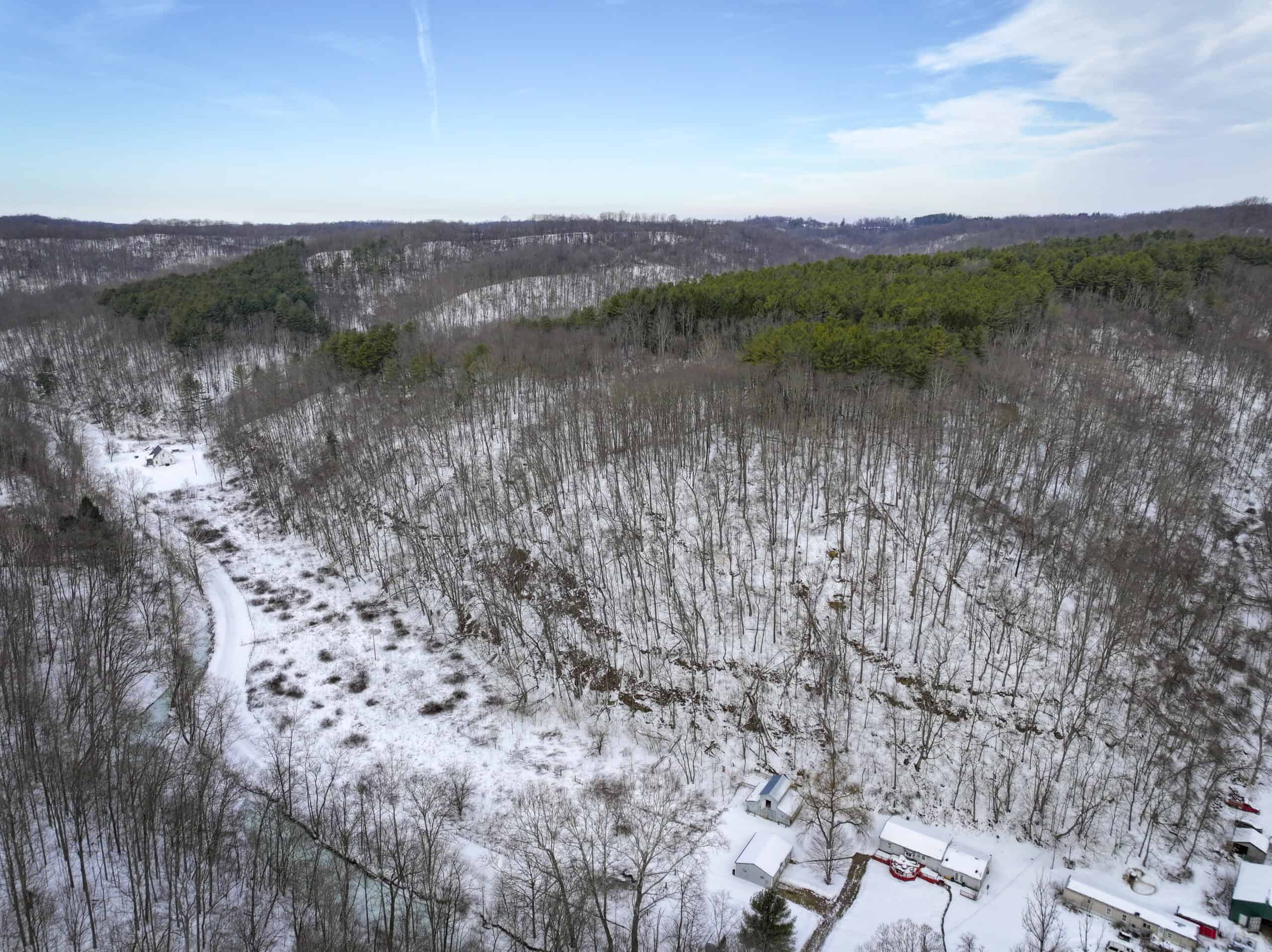 Tract 17 Hunting Land with Creek in Belmont County Ohio