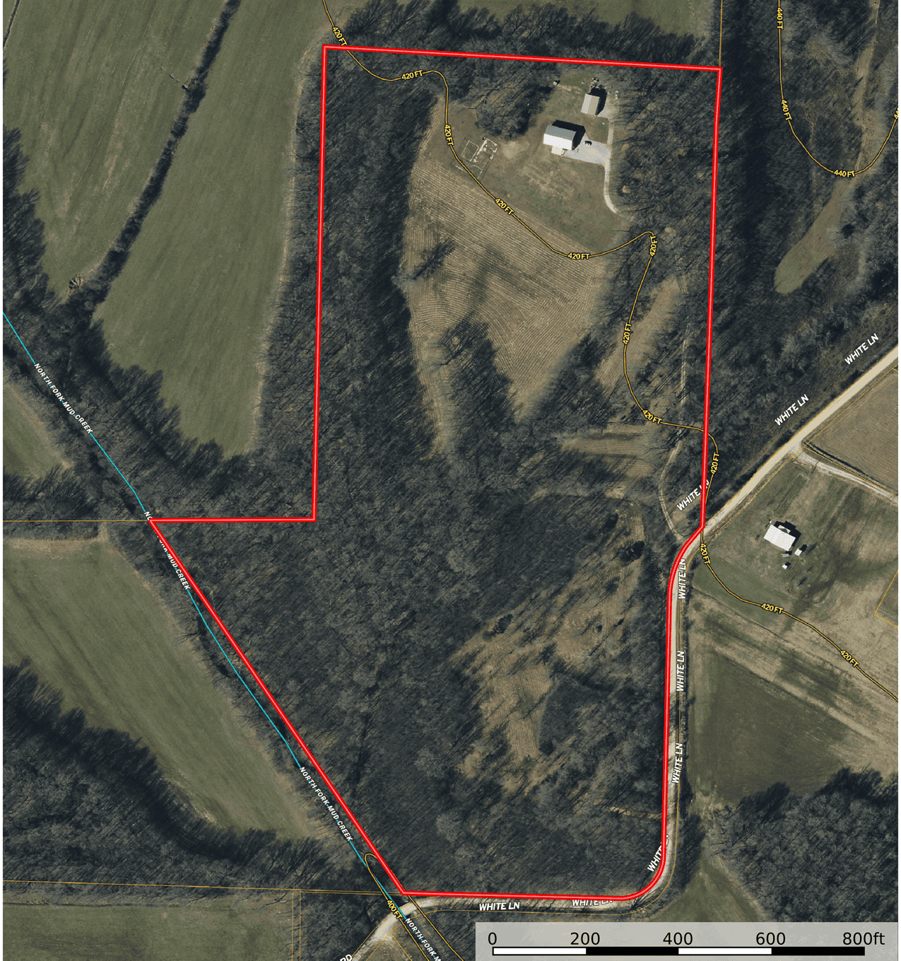 PRIVATE COUNTRY HOME FOR SALE IN TN 35 AC SHOP CREEK FIELDS