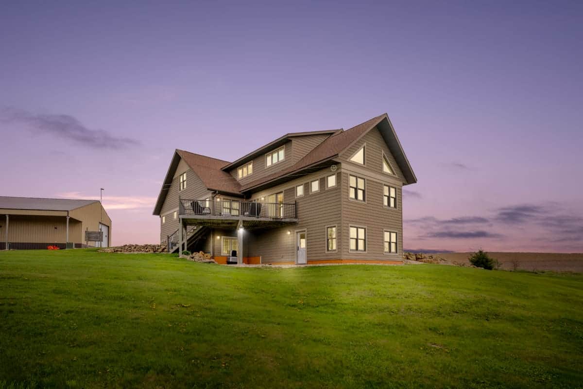 92-Acre Driftless Region Luxury Hunting Estate for Sale in Richland County, Wisconsin | Custom Home, Trophy Whitetails & Ridge-Top Views