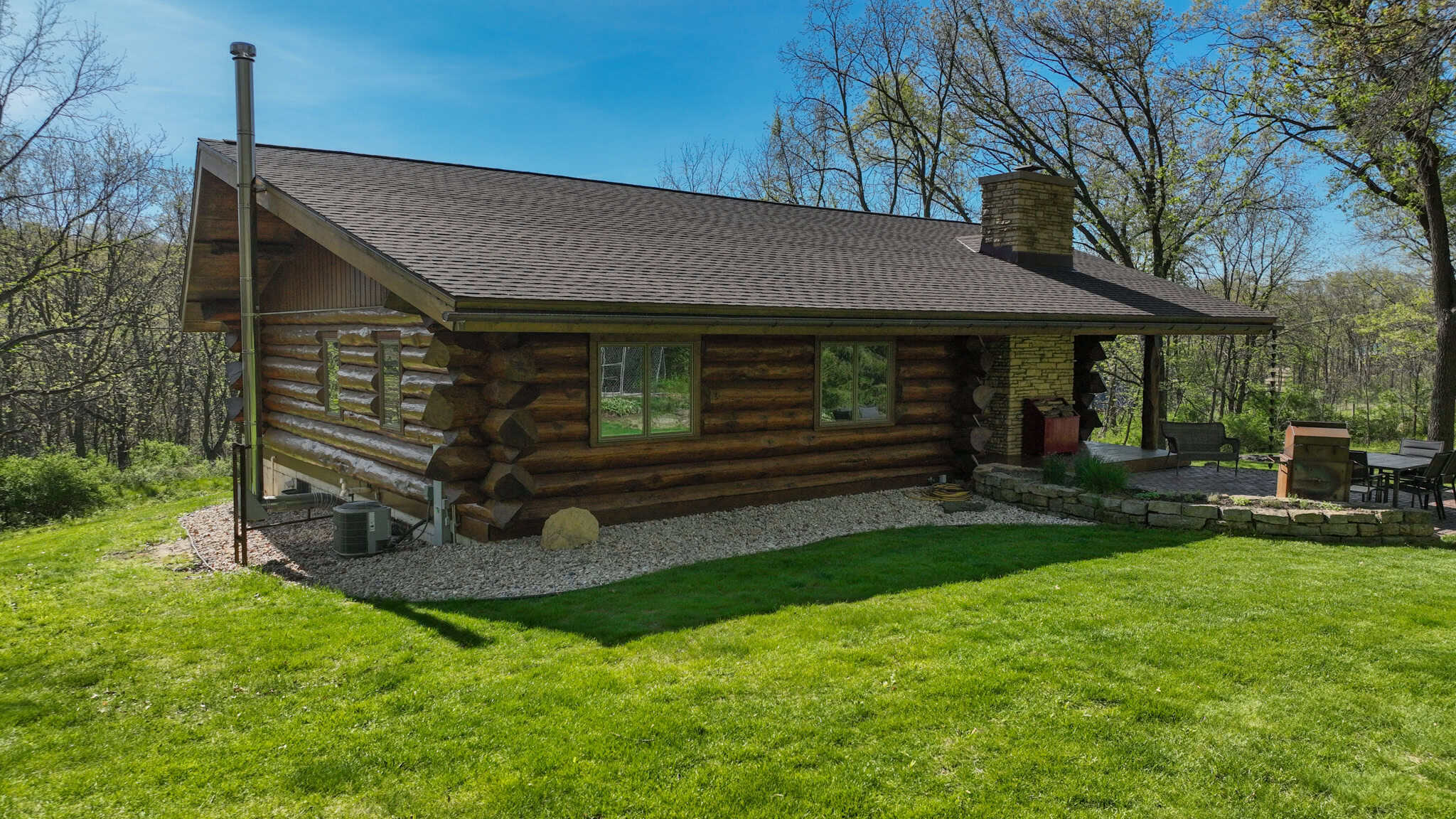 30-Acre Luxury Log Estate | Trophy Whitetail Sanctuary & Private Legacy Retreat in Argyle