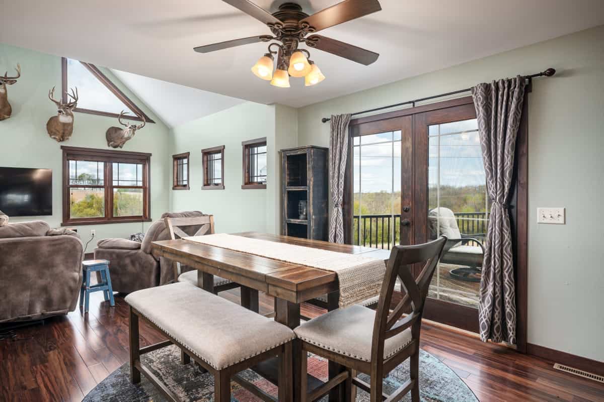 92-Acre Driftless Region Luxury Hunting Estate for Sale in Richland County, Wisconsin | Custom Home, Trophy Whitetails & Ridge-Top Views