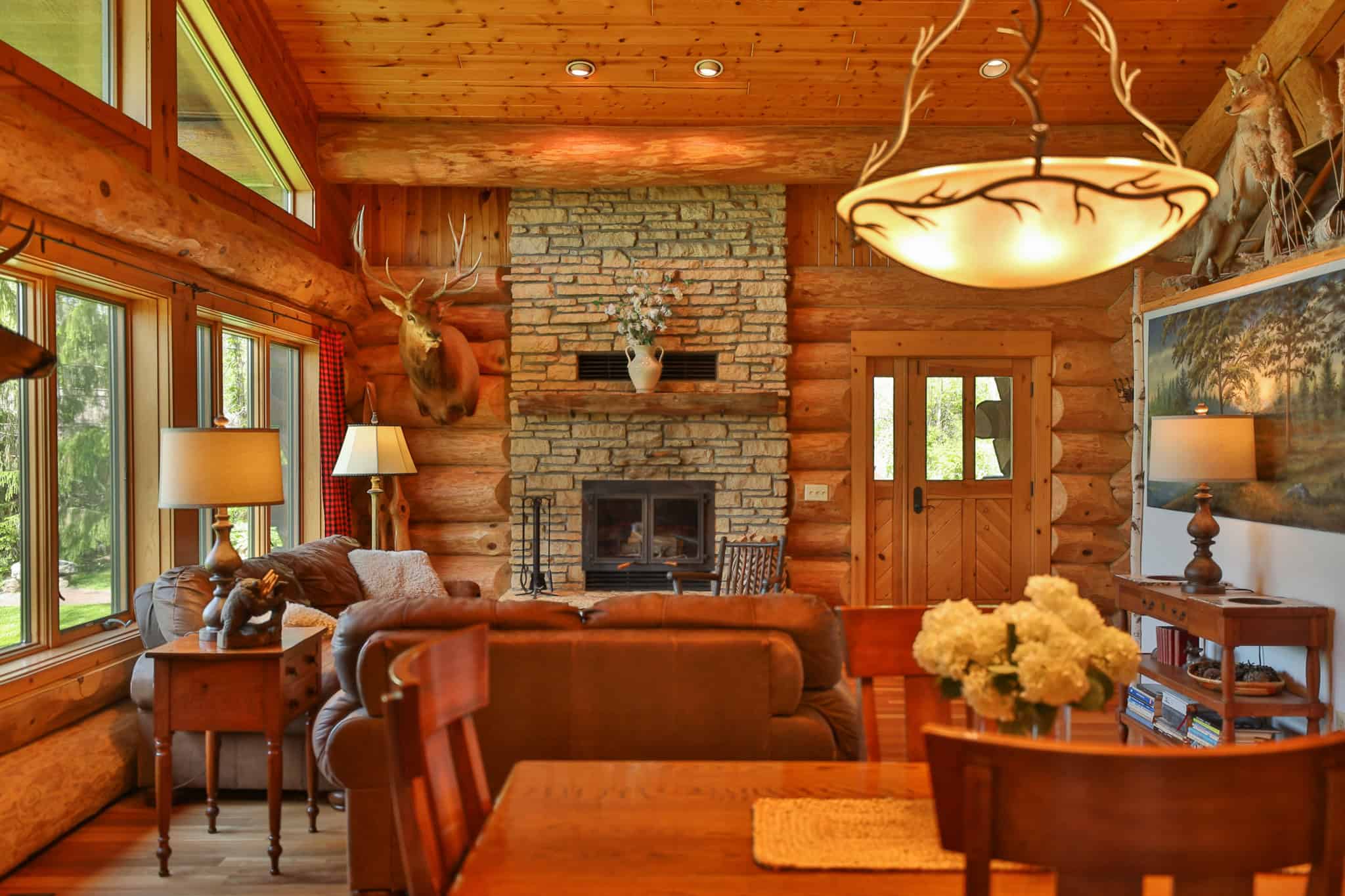 30-Acre Luxury Log Estate | Trophy Whitetail Sanctuary & Private Legacy Retreat in Argyle