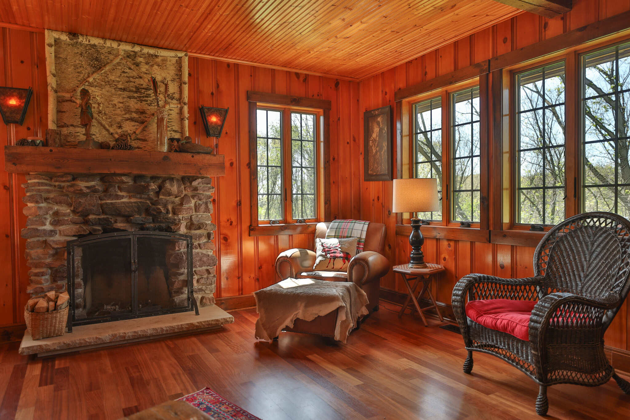 30-Acre Luxury Log Estate | Trophy Whitetail Sanctuary & Private Legacy Retreat in Argyle