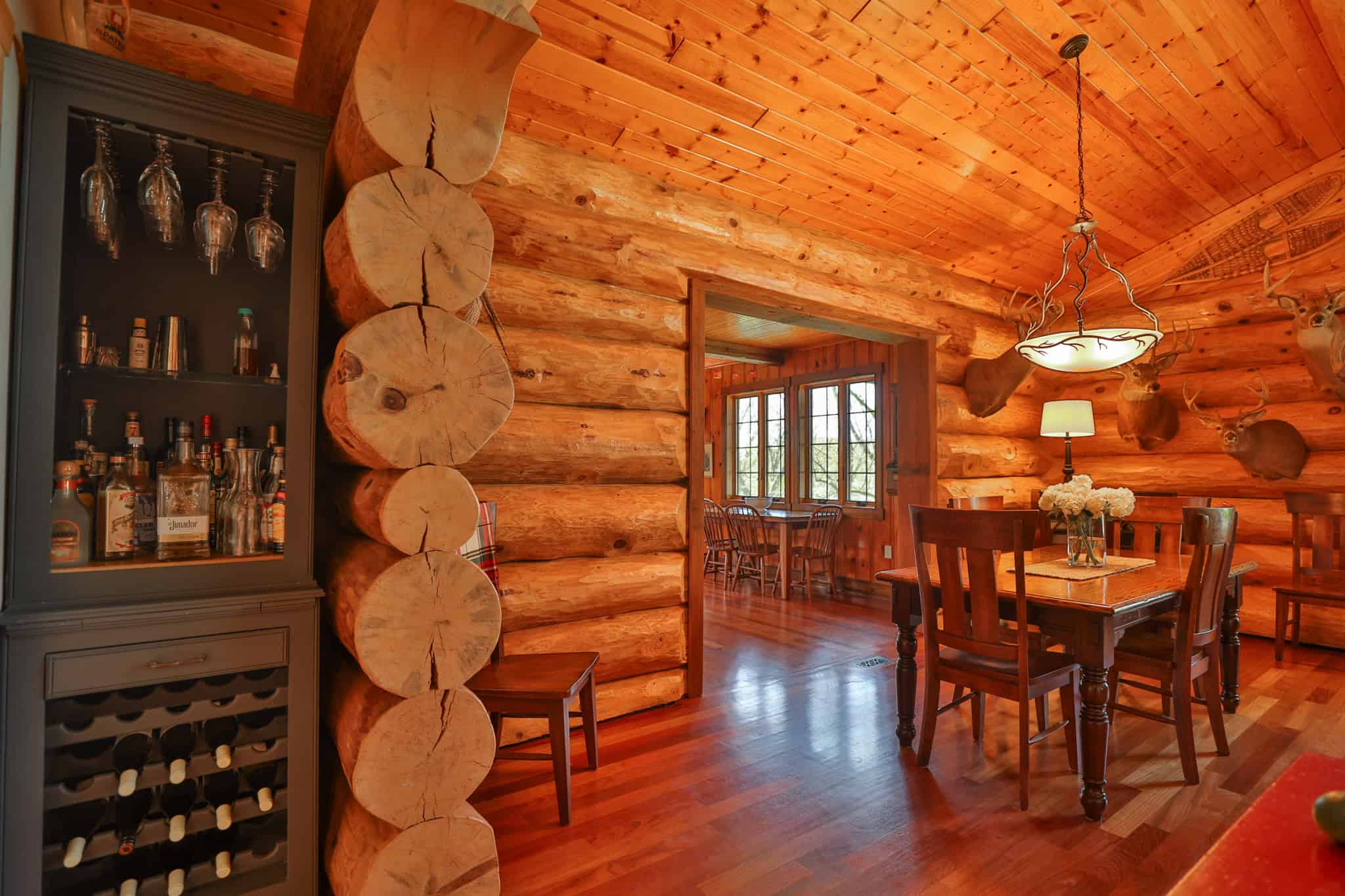 30-Acre Luxury Log Estate | Trophy Whitetail Sanctuary & Private Legacy Retreat in Argyle