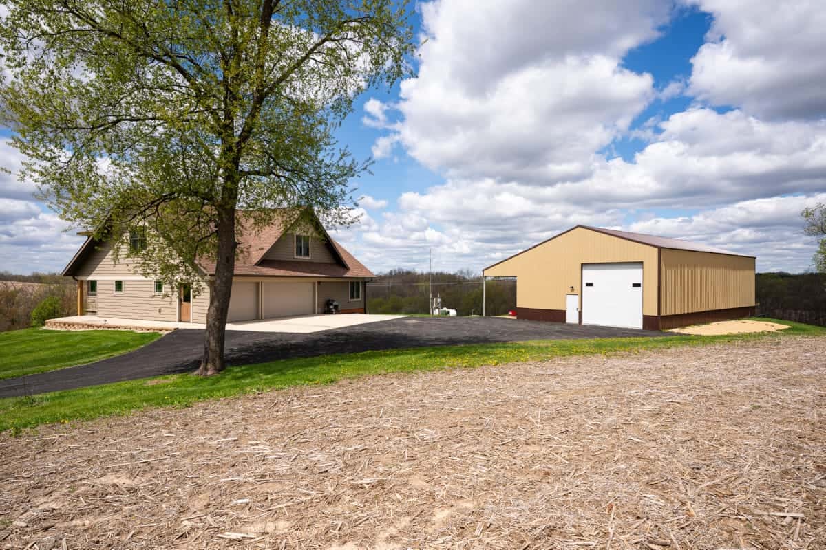 92-Acre Driftless Region Luxury Hunting Estate for Sale in Richland County, Wisconsin | Custom Home, Trophy Whitetails & Ridge-Top Views