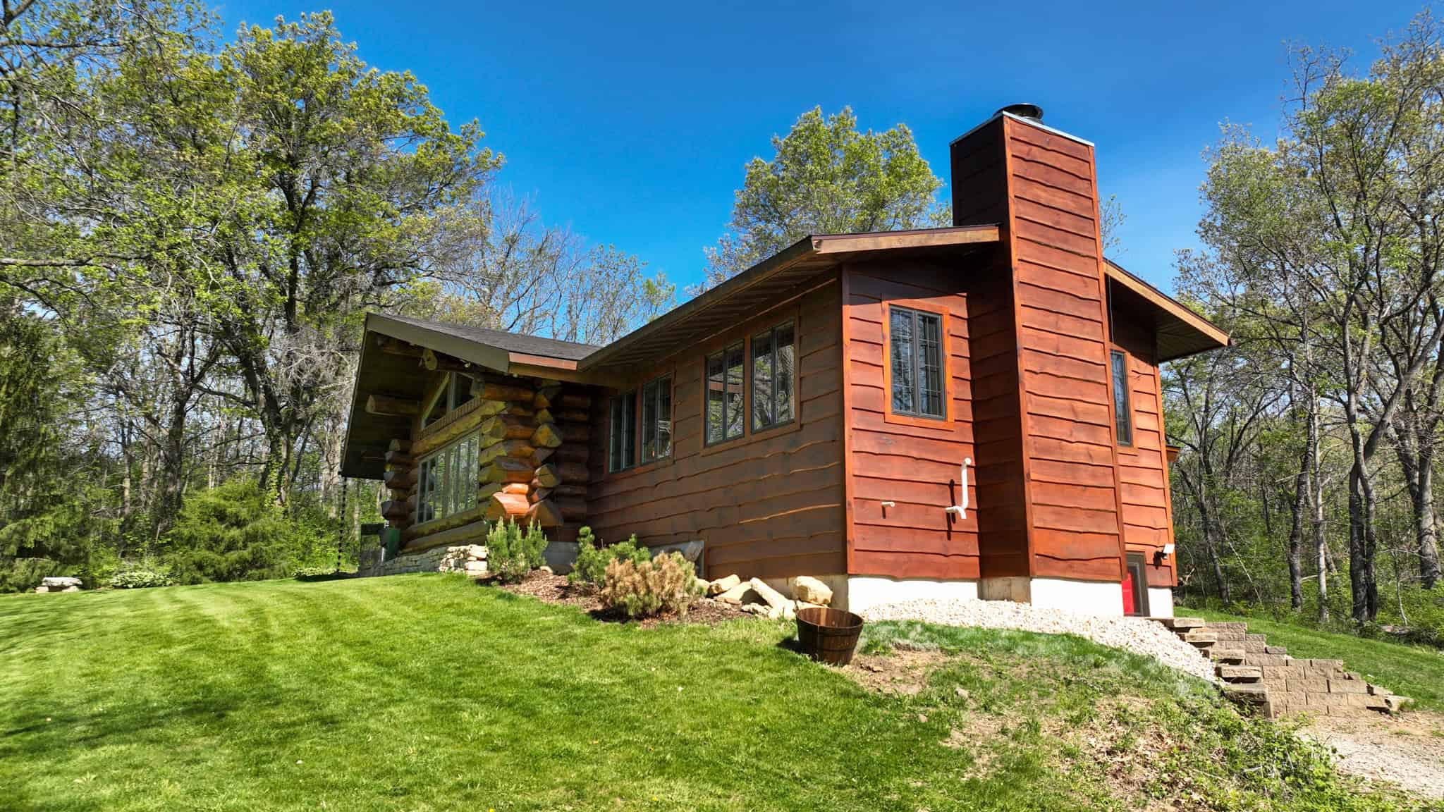 30-Acre Luxury Log Estate | Trophy Whitetail Sanctuary & Private Legacy Retreat in Argyle
