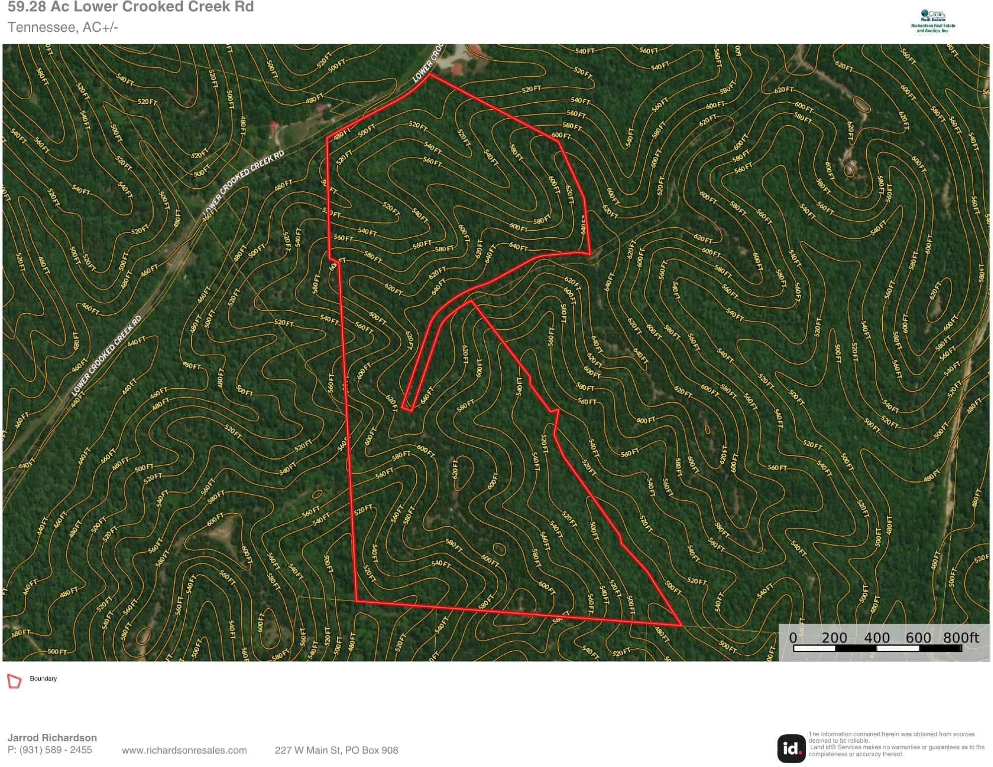 Tennessee Woods Land For Sale! 59.28 ac only minutes to TN River!