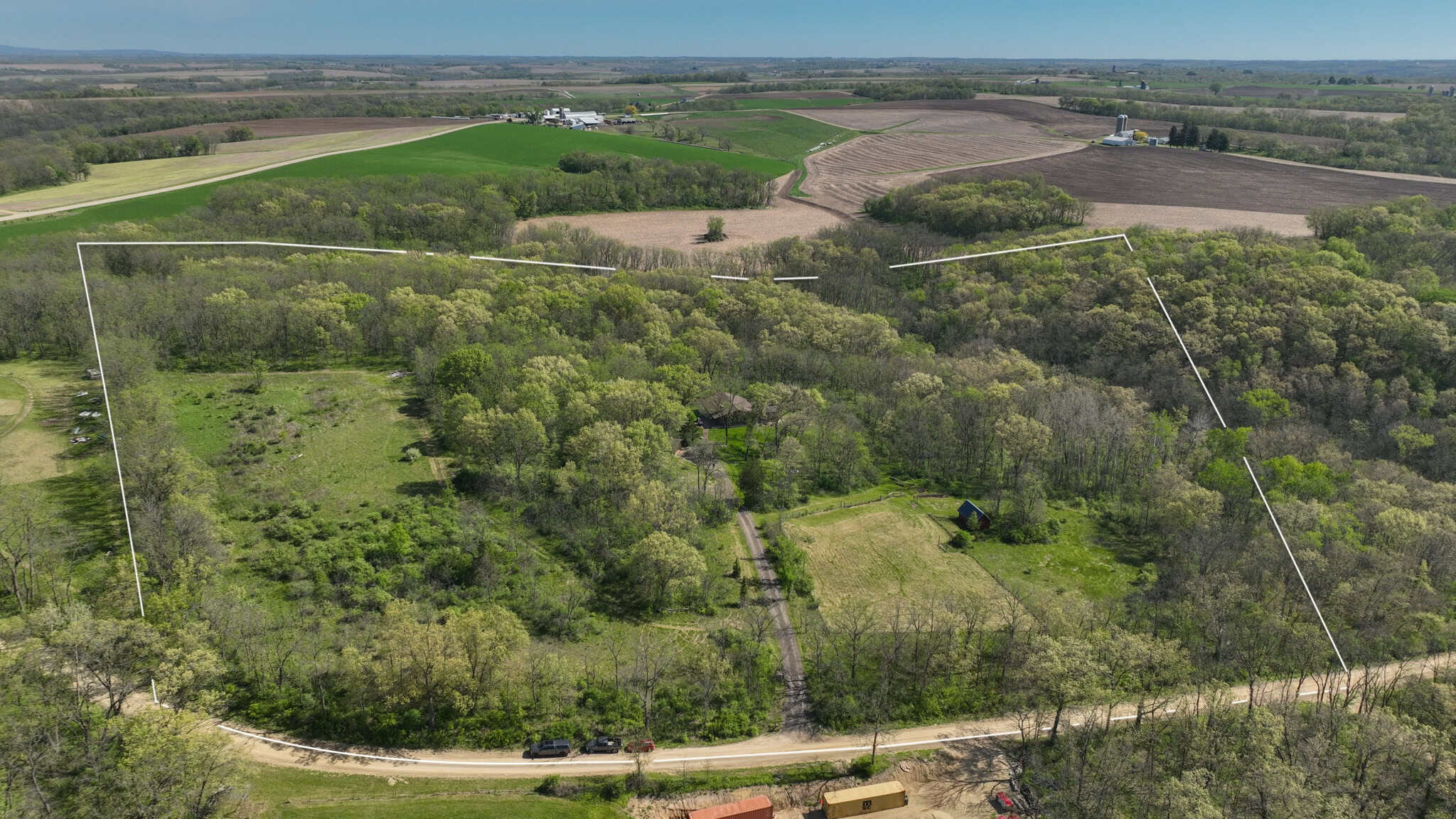 30-Acre Luxury Log Estate | Trophy Whitetail Sanctuary & Private Legacy Retreat in Argyle