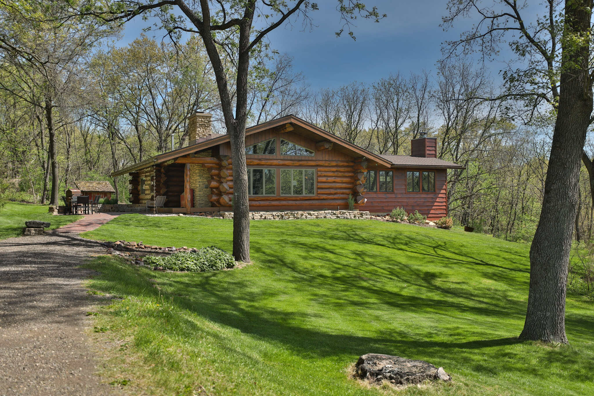 30-Acre Luxury Log Estate | Trophy Whitetail Sanctuary & Private Legacy Retreat in Argyle