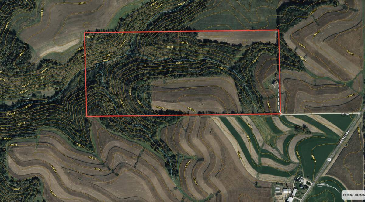 92-Acre Driftless Region Luxury Hunting Estate for Sale in Richland County, Wisconsin | Custom Home, Trophy Whitetails & Ridge-Top Views