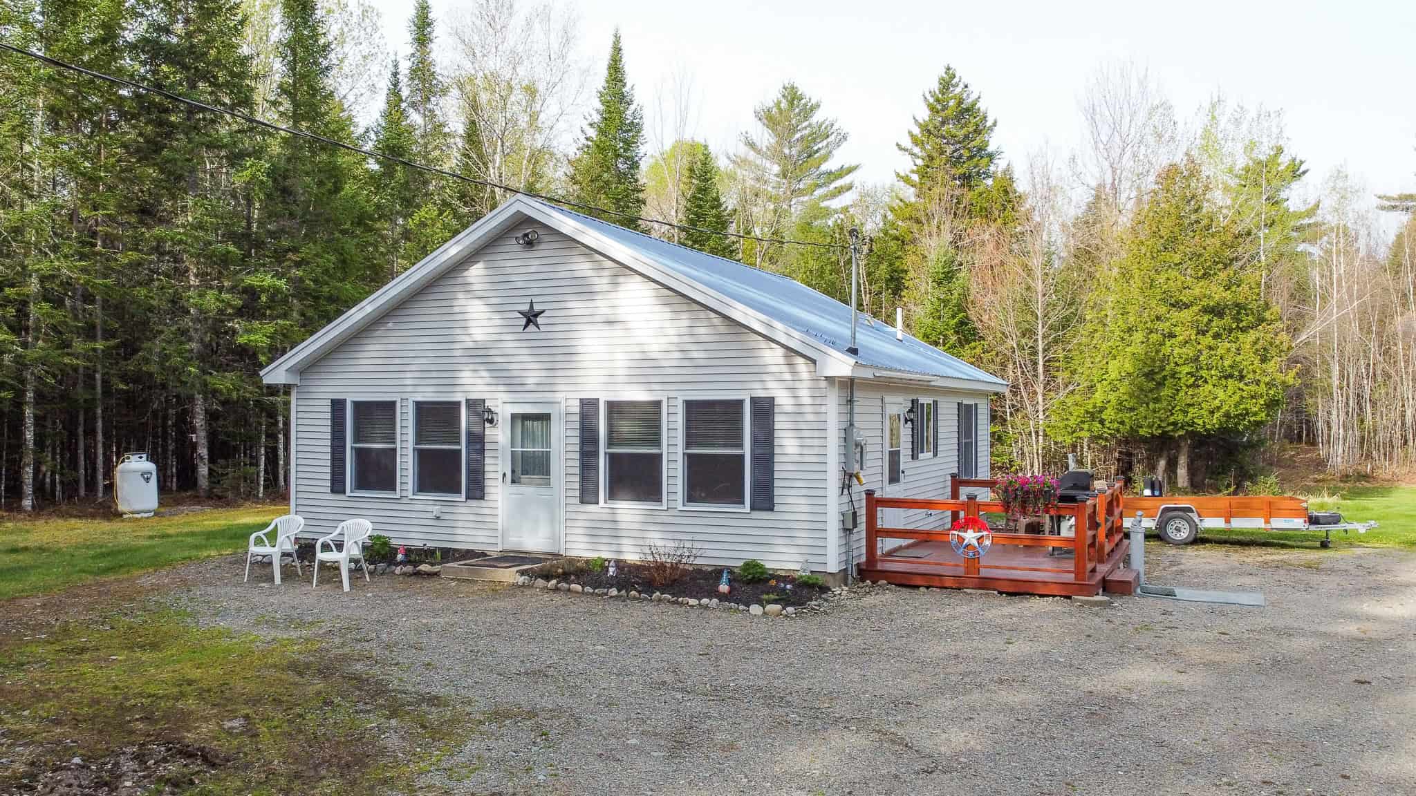 Quiet Country Home with 10± Acres – Chester, Maine