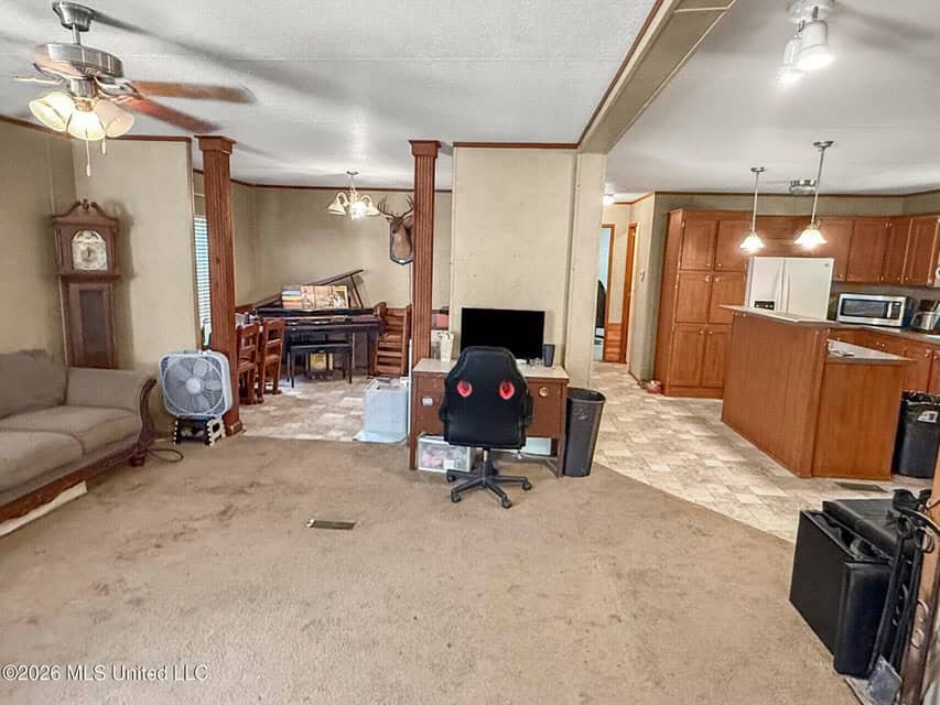 Home and Mobile Home for Sale on 25 Acres in Hinds County