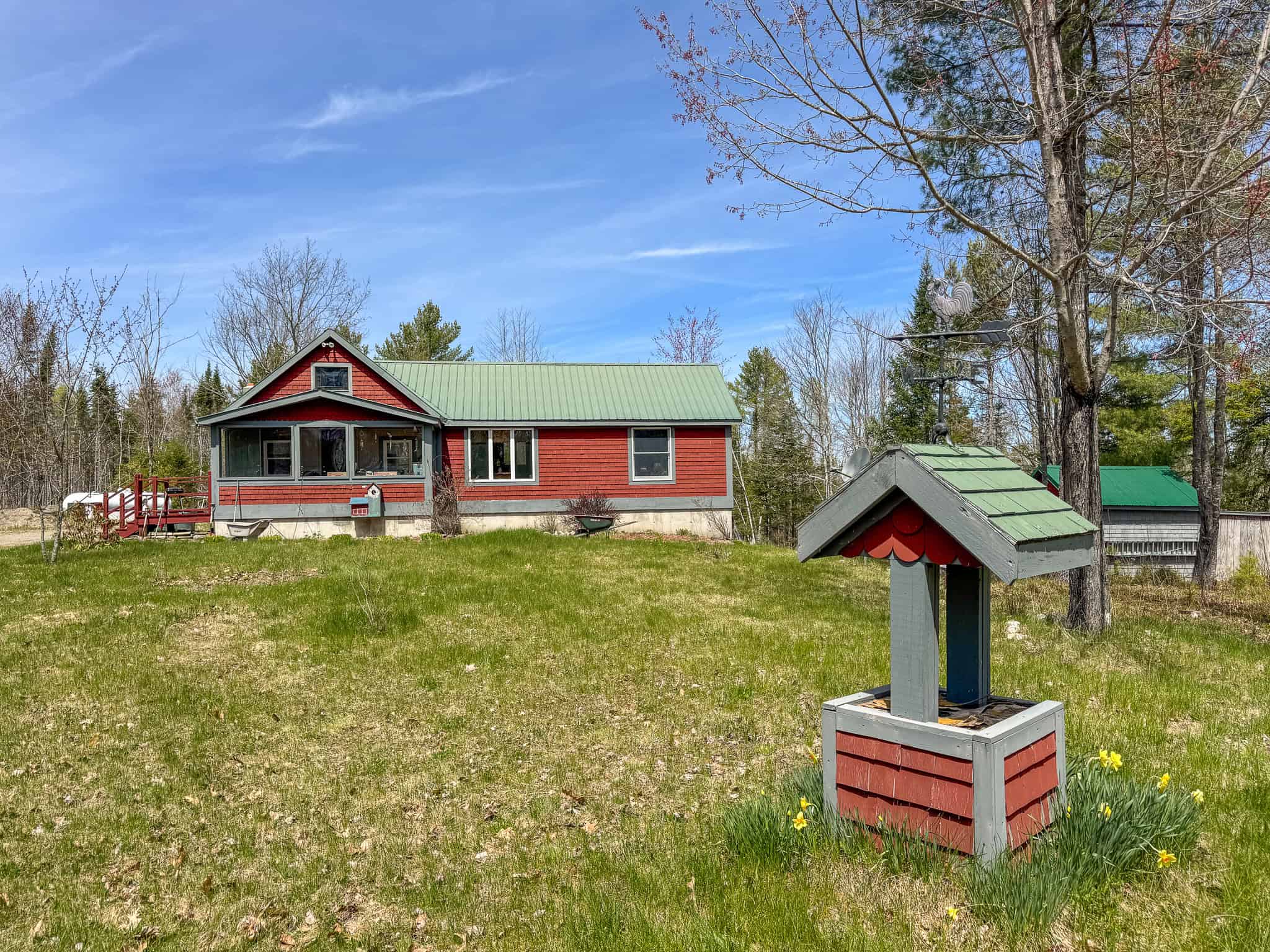 Bungalow Style Home with 53 Acres – Kingman, Maine