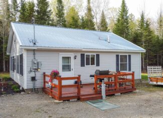 Quiet Country Home with 10± Acres – Chester, Maine