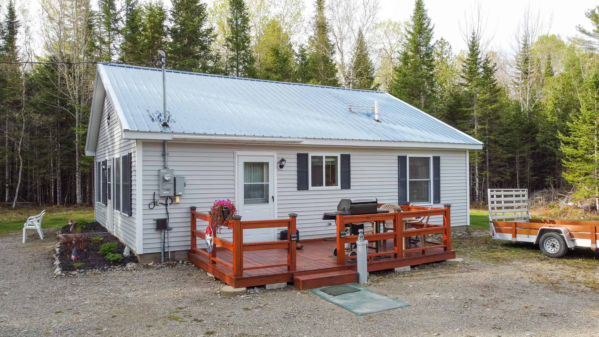 Quiet Country Home with 10± Acres – Chester, Maine