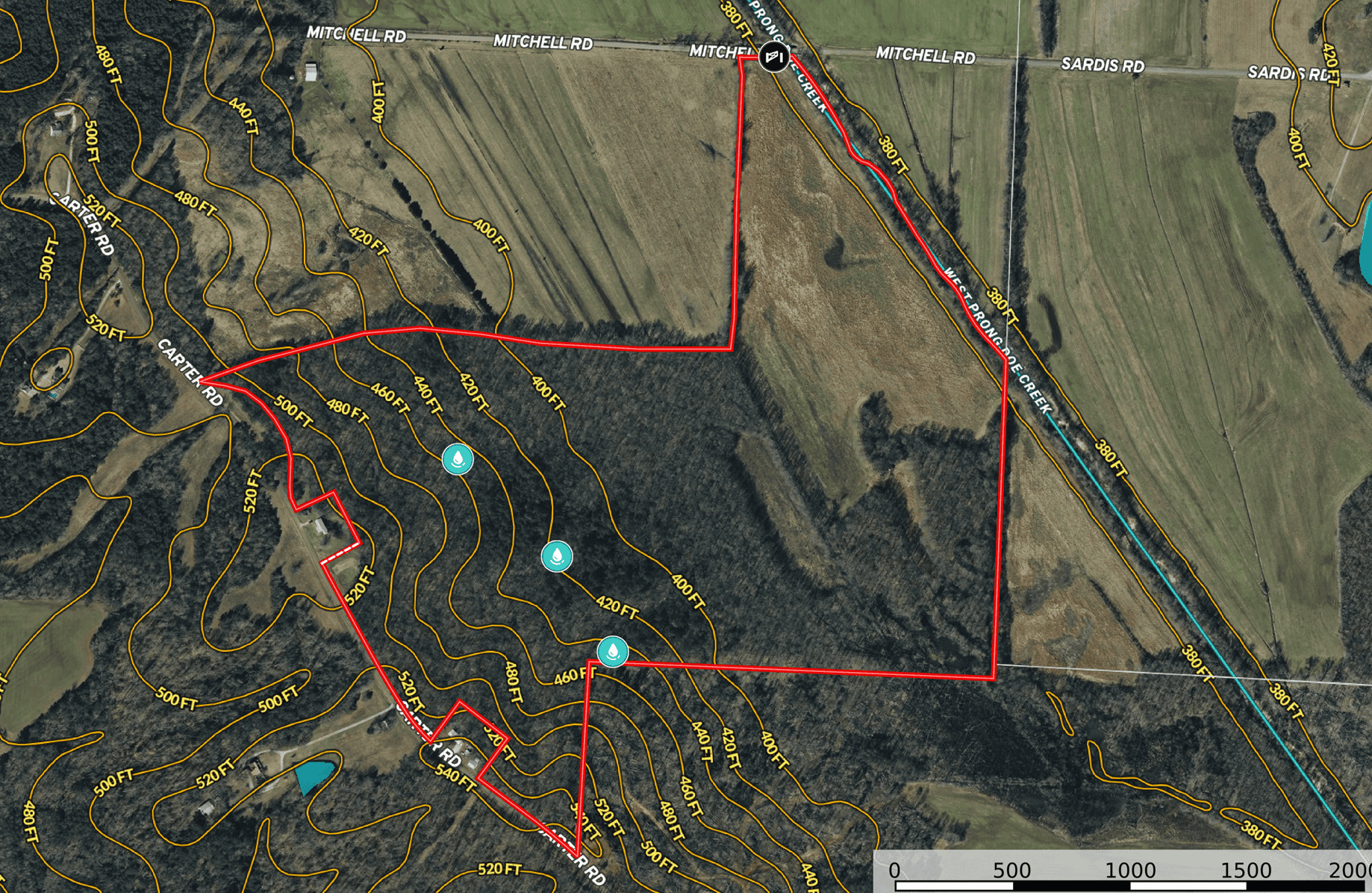 LAND FOR SALE IN TN, HOMESITE, HUNTING, FIELD, TIMBER, CREEK