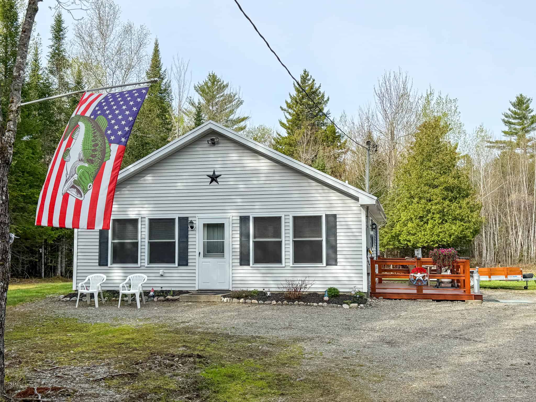 Quiet Country Home with 10± Acres – Chester, Maine