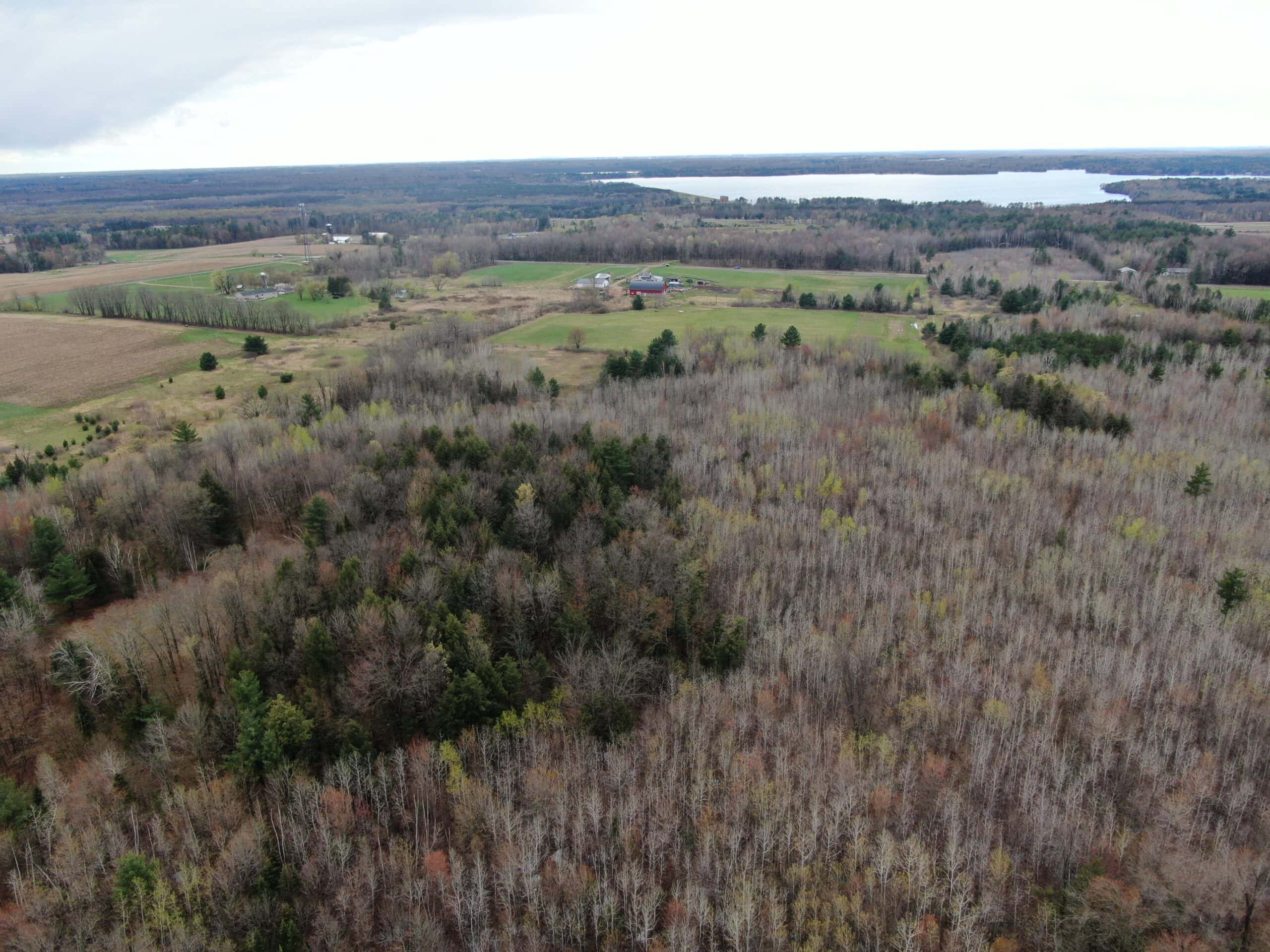 120 acres located in the Town of Dewey, Portage County, WI