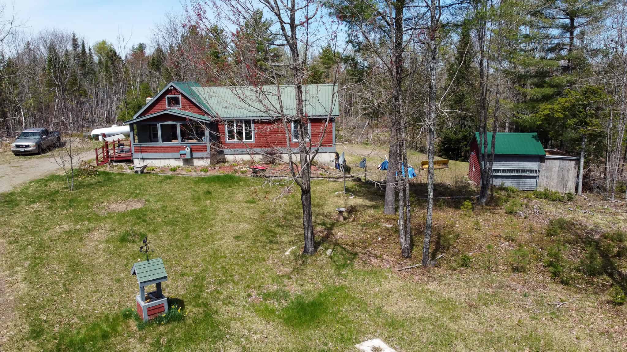 Bungalow Style Home with 53 Acres – Kingman, Maine