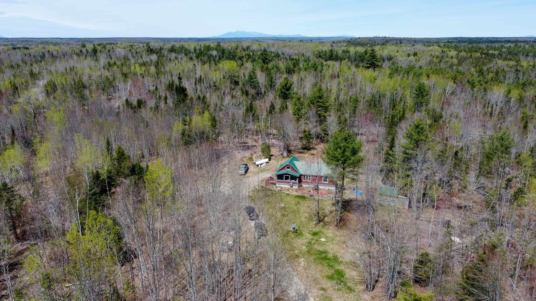 Bungalow Style Home with 53 Acres – Kingman, Maine