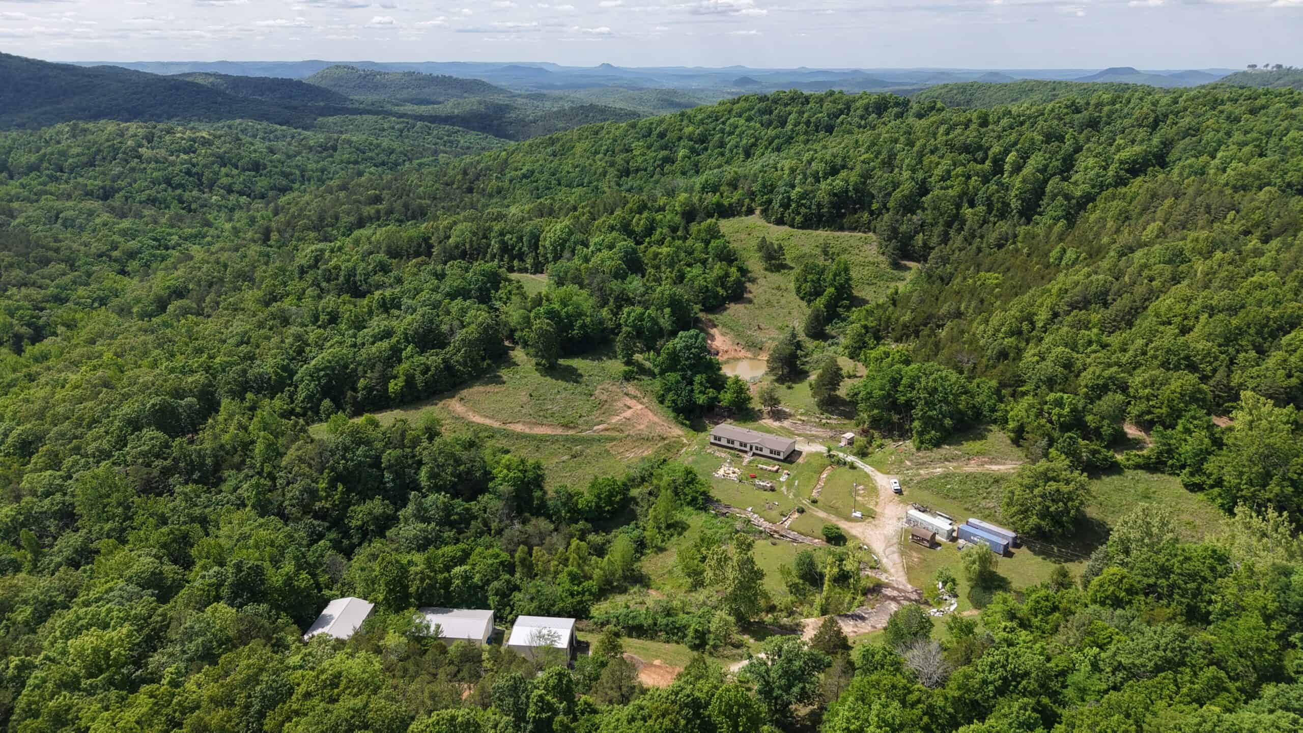 HOME AND LARGE ACREAGE FOR SALE IN NORTH CENTRAL ARKANSAS