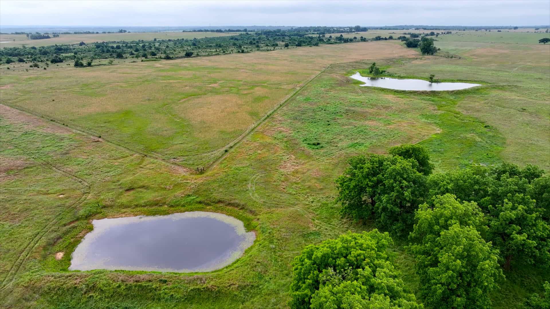 Productive Grassland Property For Sale Agra, Ok