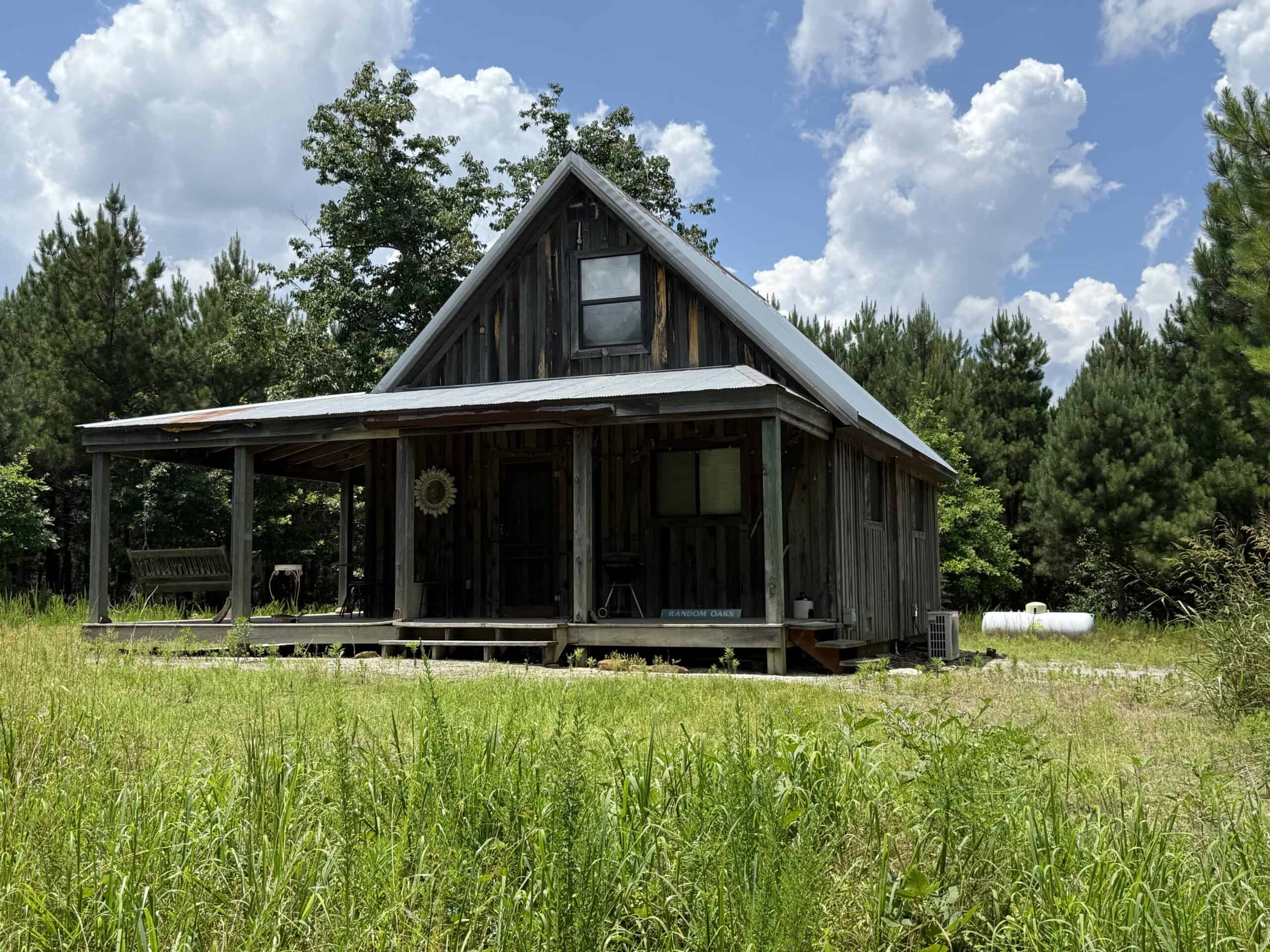 CABIN WITH HUNTING LAND FOR SALE IN NORTH CENTRAL ARKANSAS