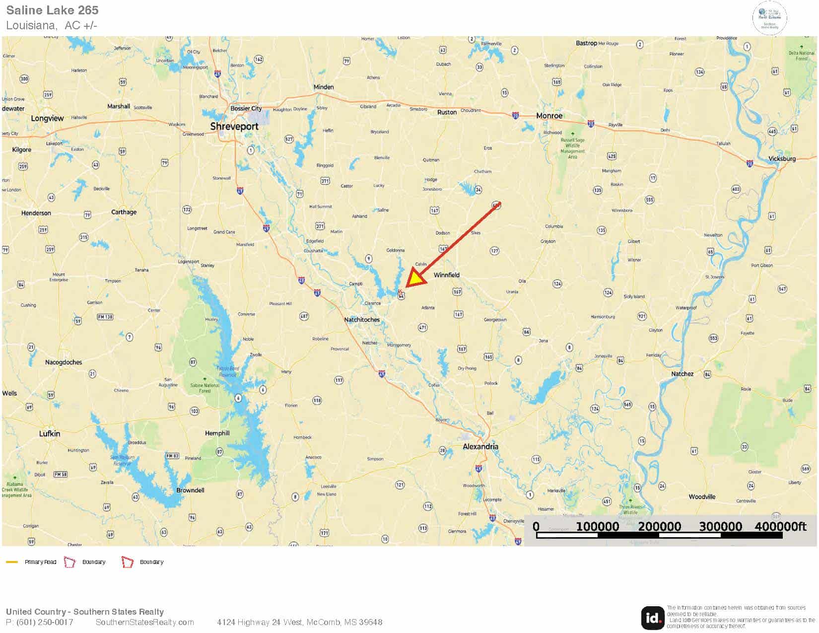 Saline Lake Hunting Property and Lodge Winn Parish LA