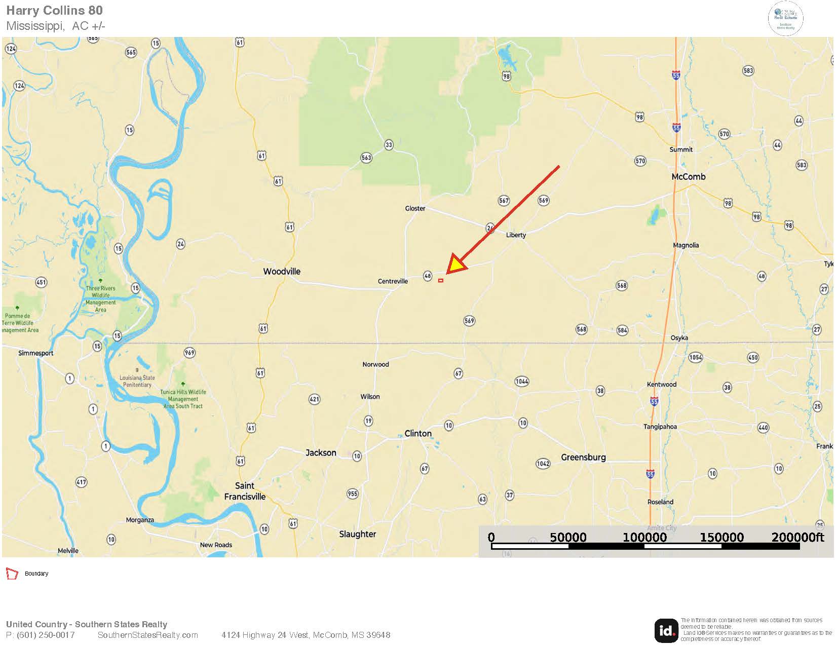 Hunting and Recreational Land for Sale in Amite County, Miss